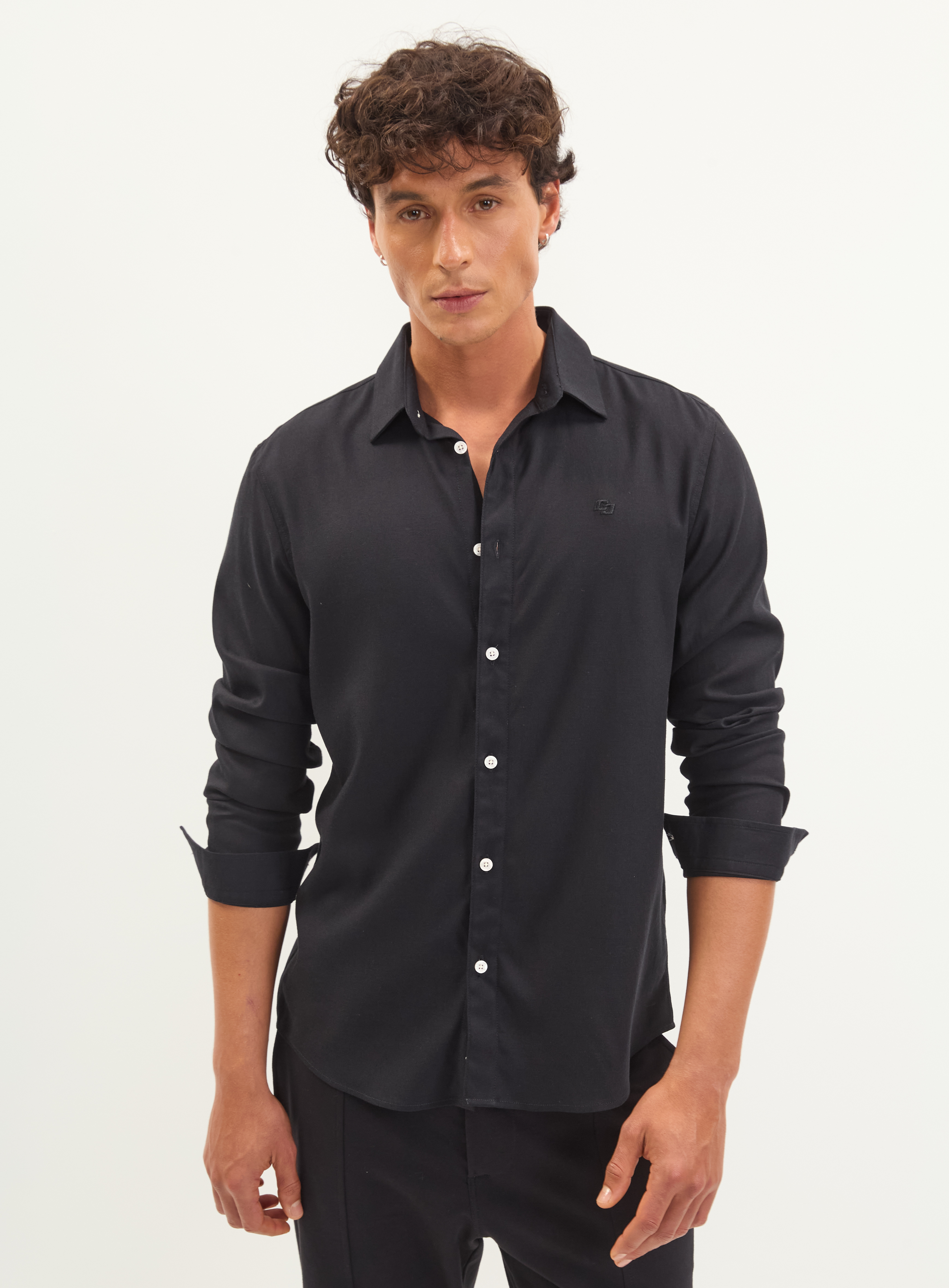 CAMISA LINHO RELAX GG PRETO