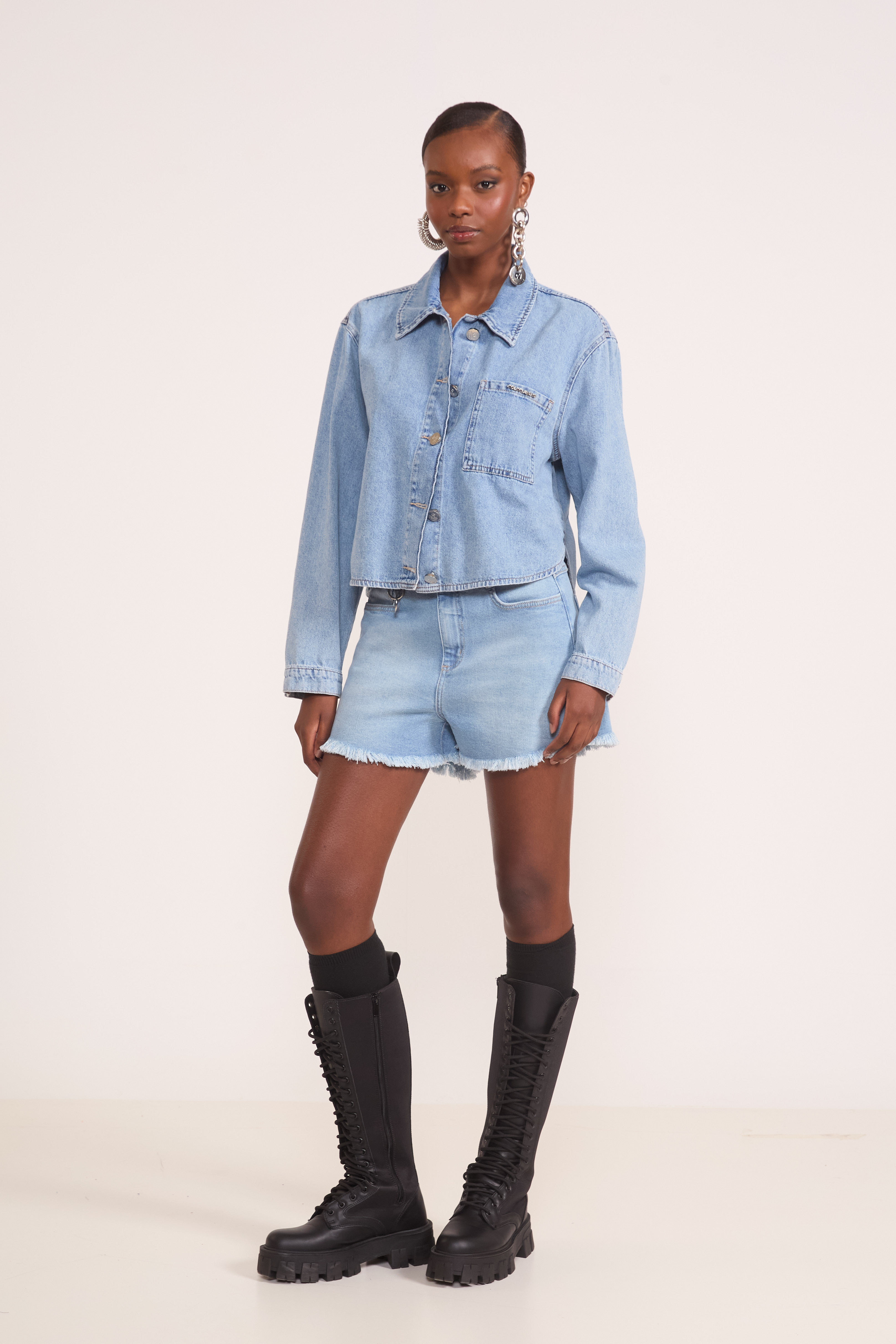 CAMISA JEANS G INDIGO