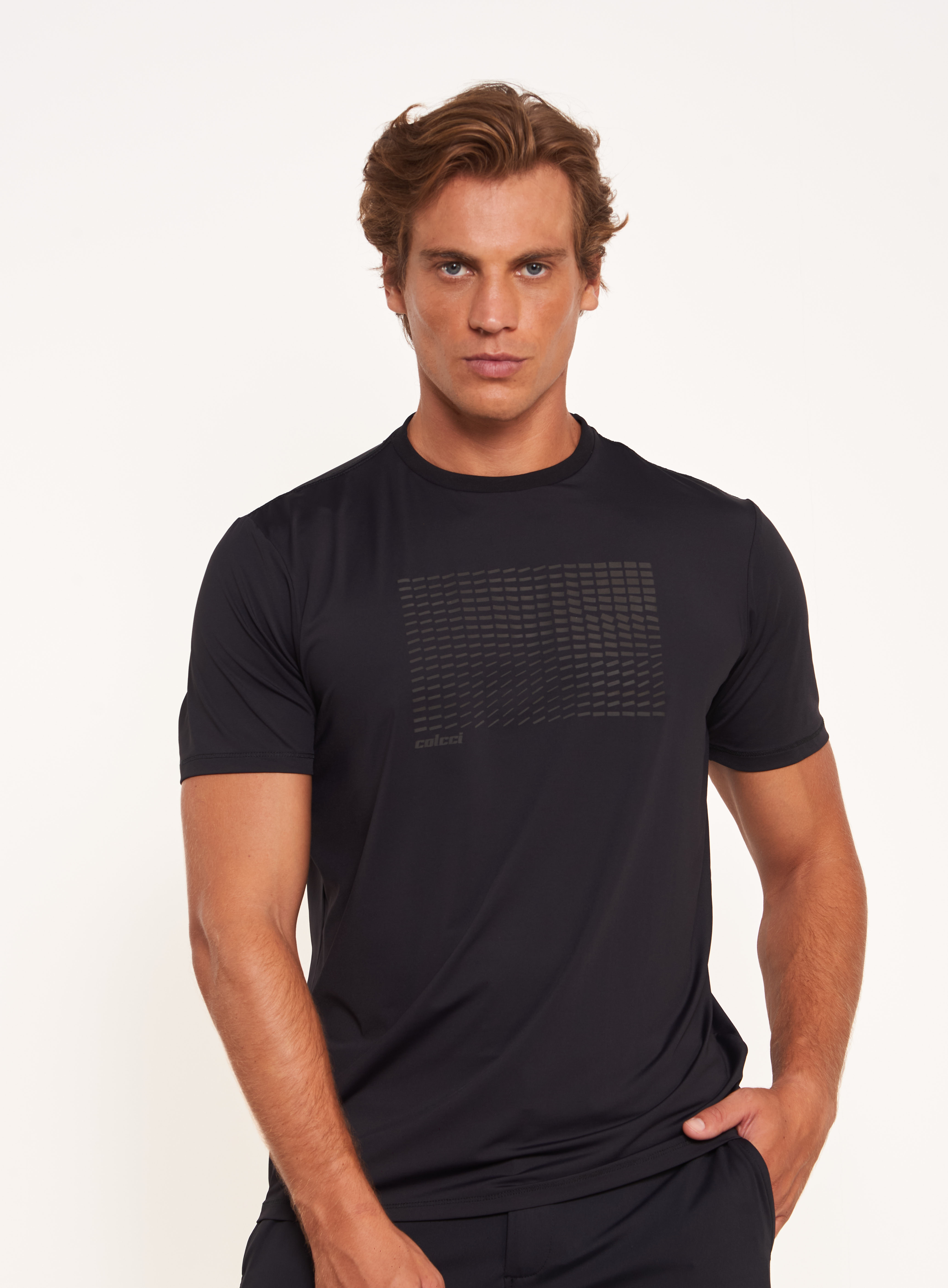 CAMISETA COLCCI G PRETO