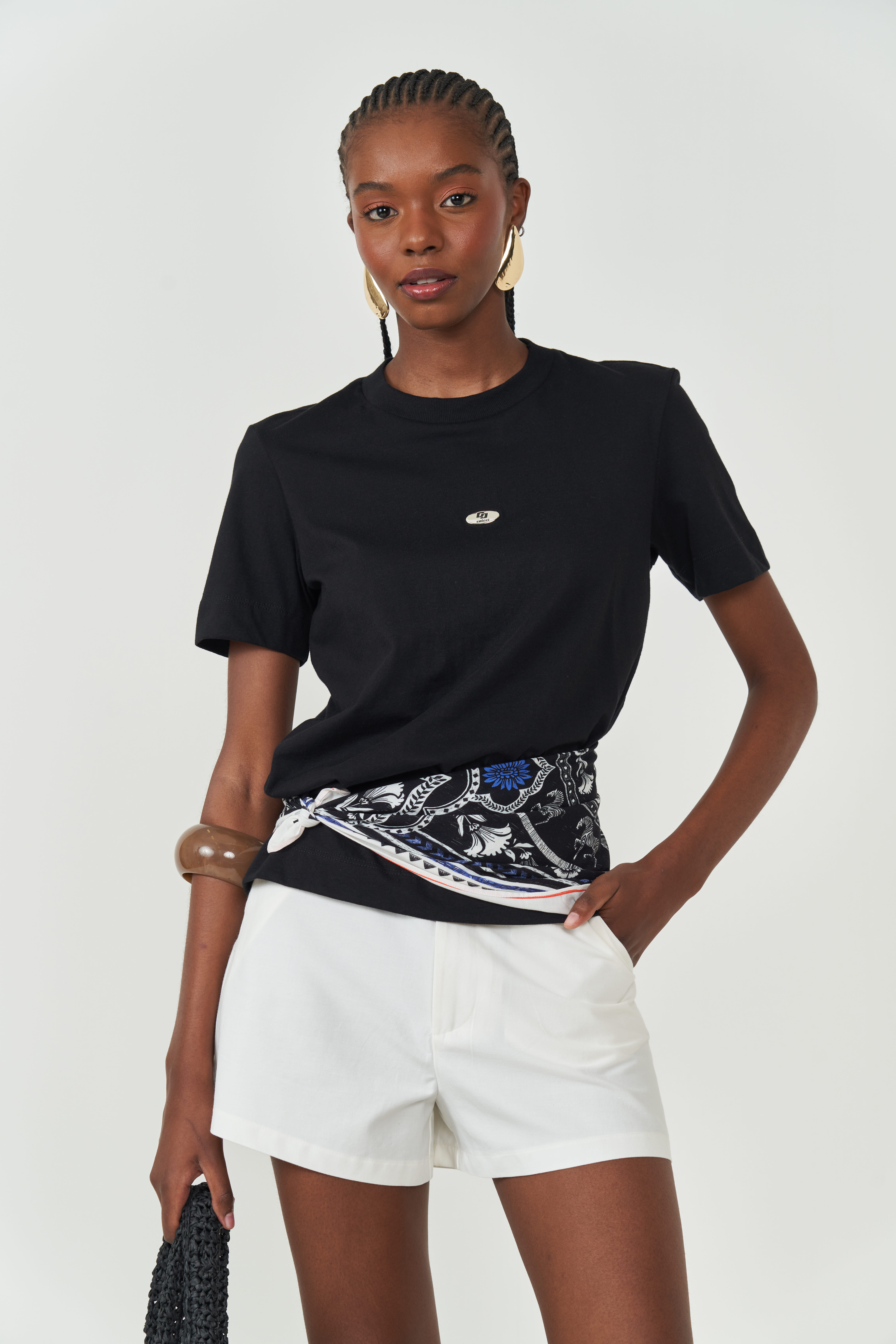 CAMISETA COLCCI PP PRETO