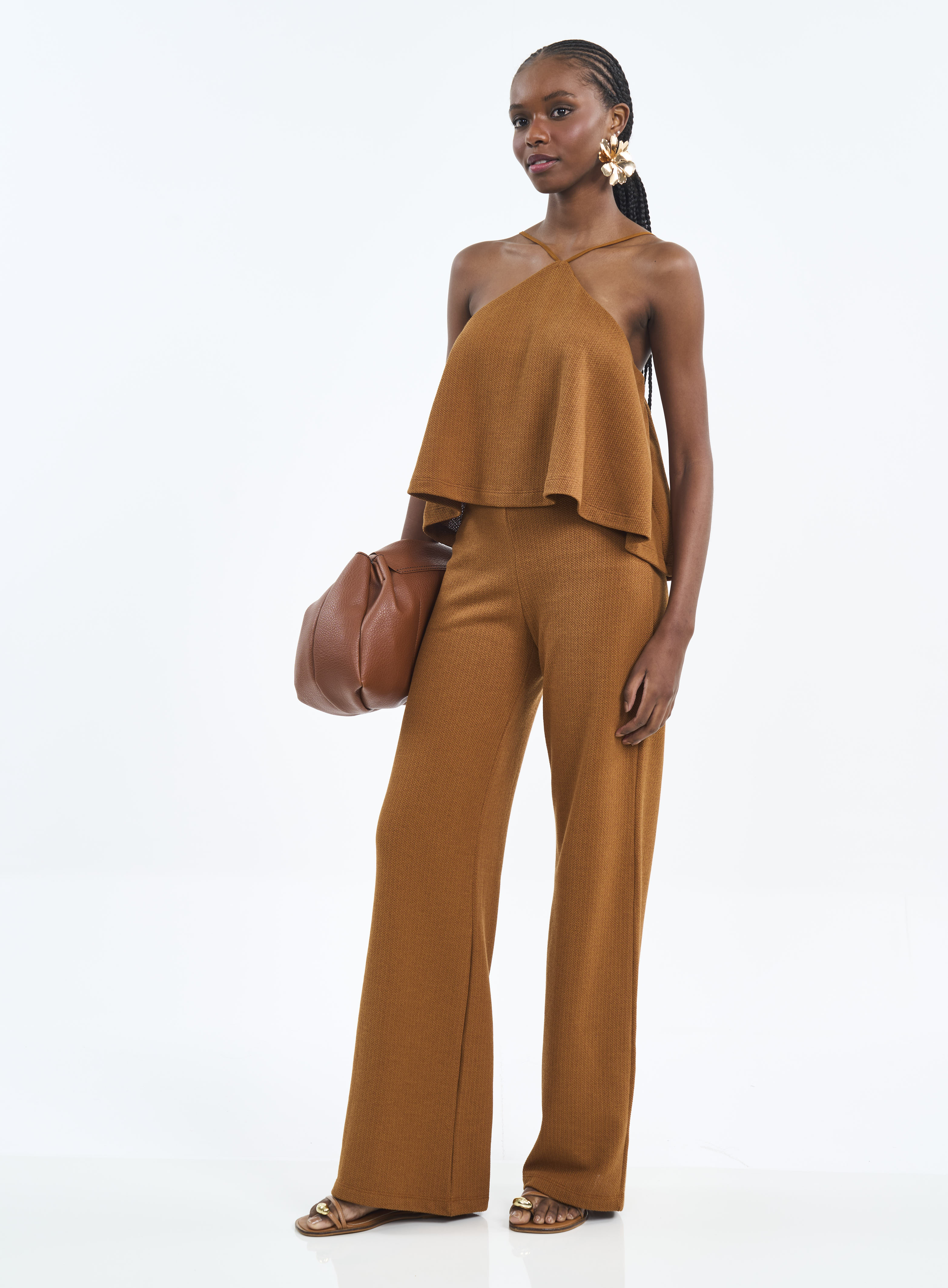 CALÇA COLCCI M MARROM DROME
