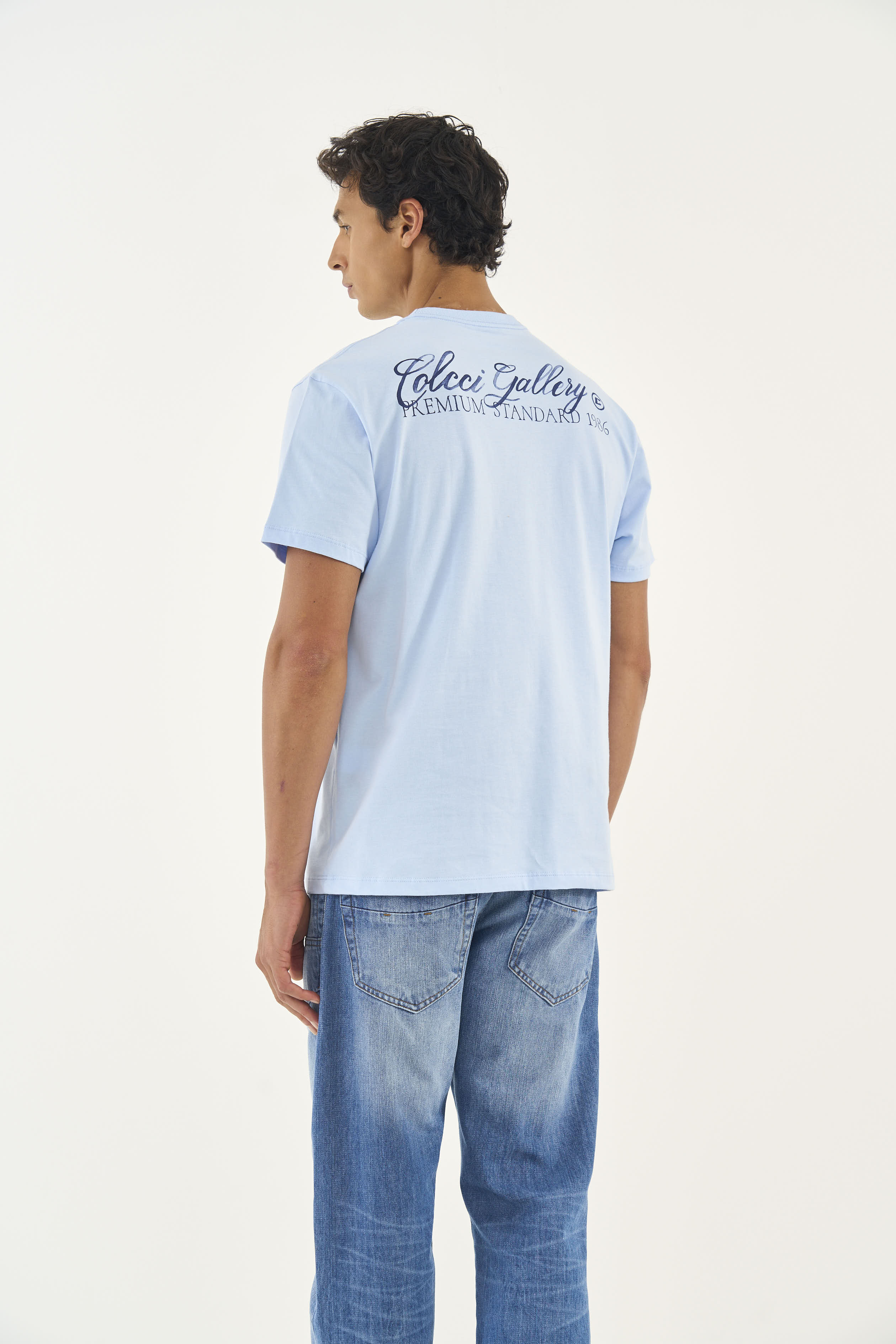 CAMISETA COLCCI G AZUL CASHMERE