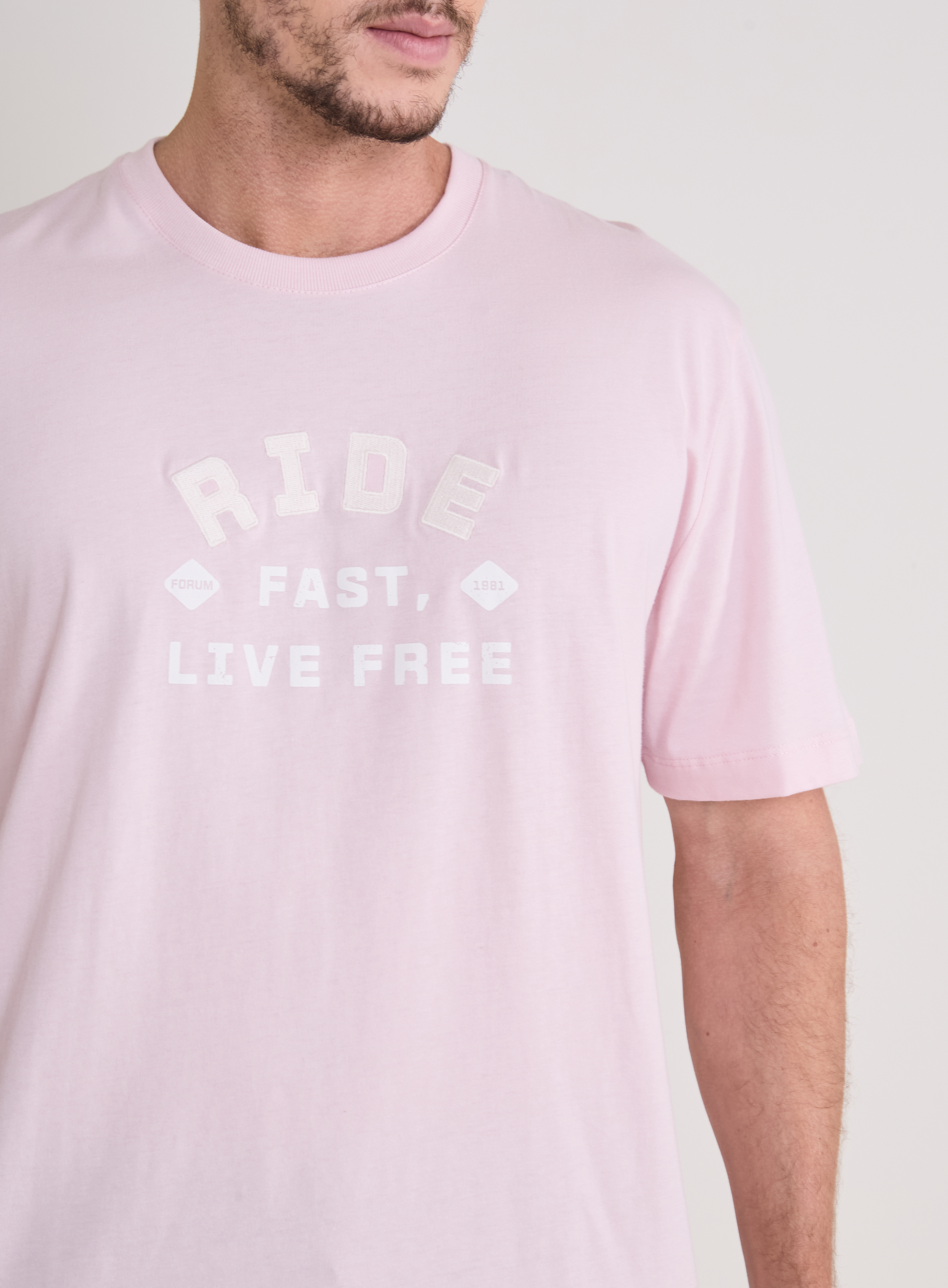 CAMISETA FORUM M ROSA CONNE