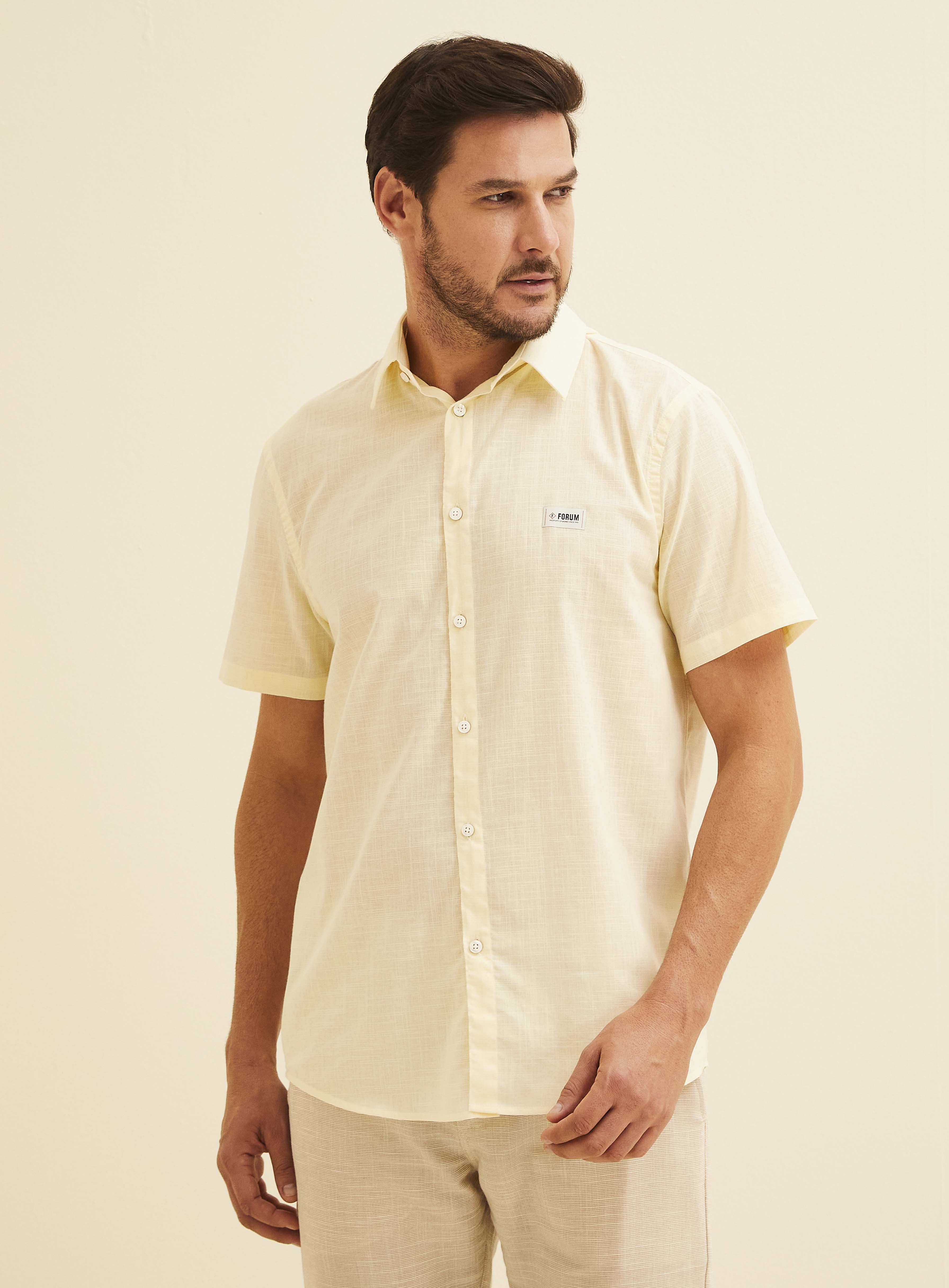 CAMISA RELAX M AMARELO SOLE