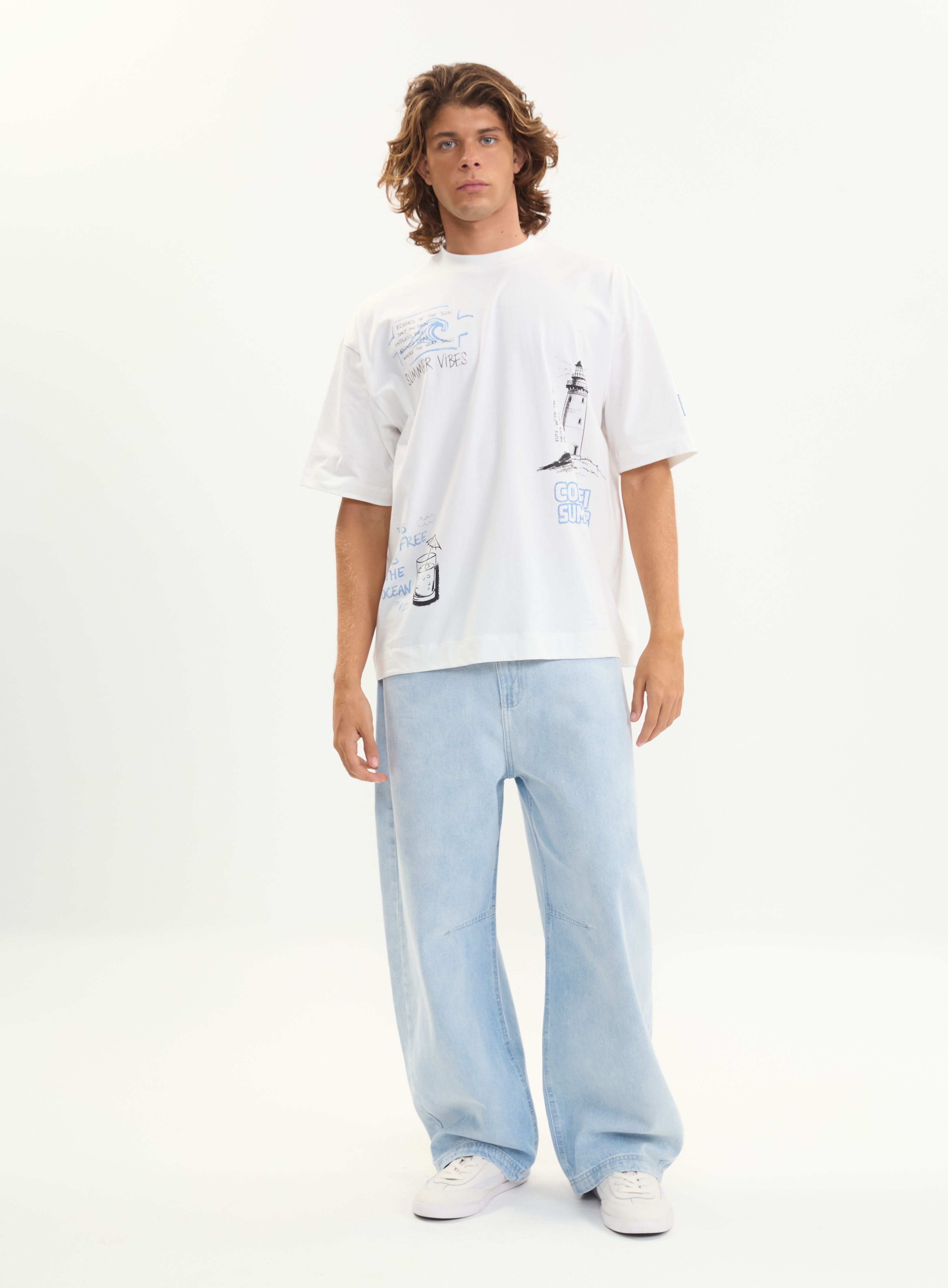 CAMISETA COLCCI G OFF SHELL