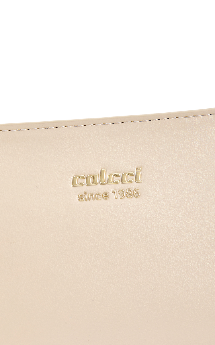 BOLSA COLCCI FEM SHOULDER U OFF WHITE