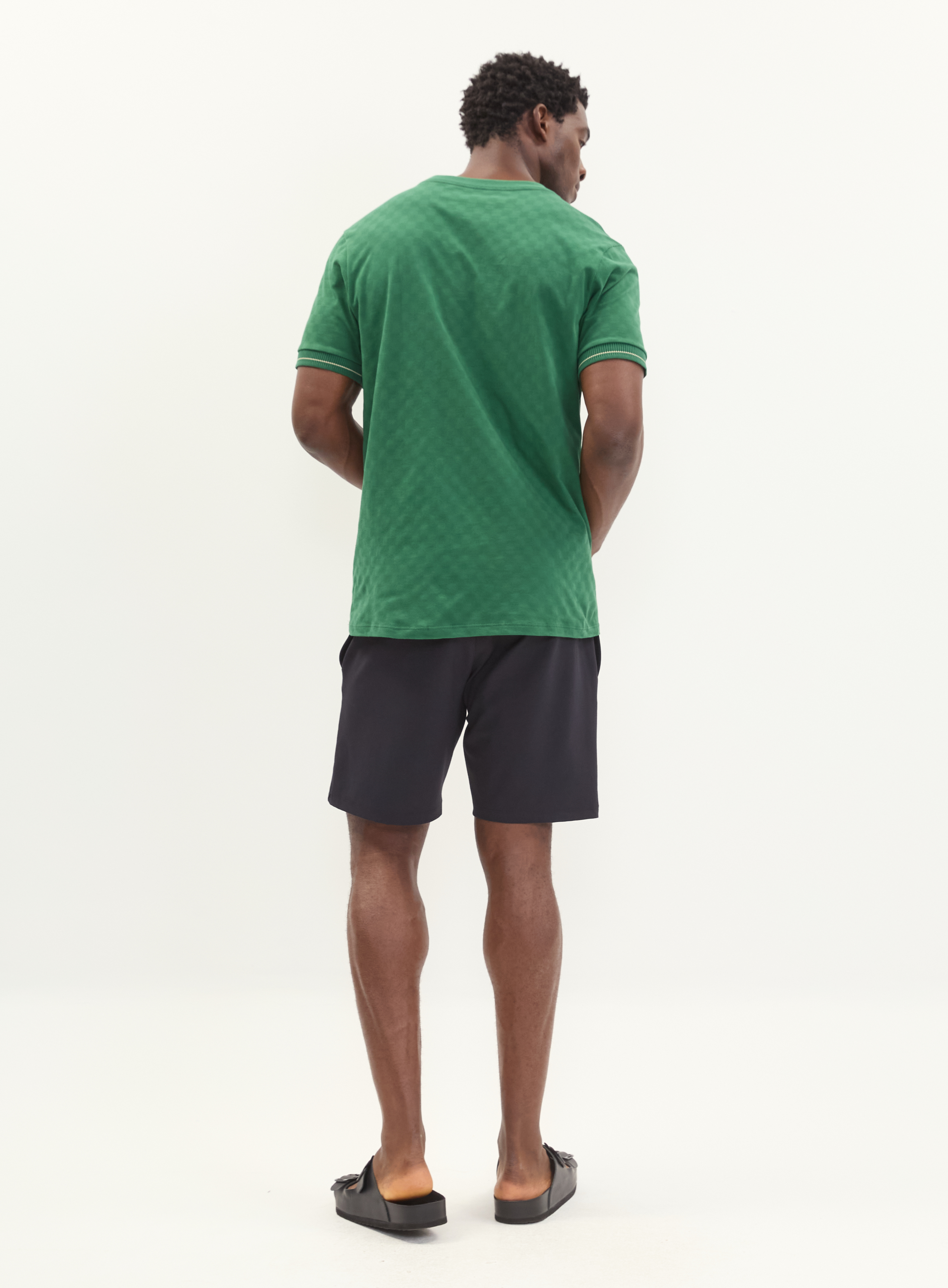 CAMISETA JACQUARD M PRETO