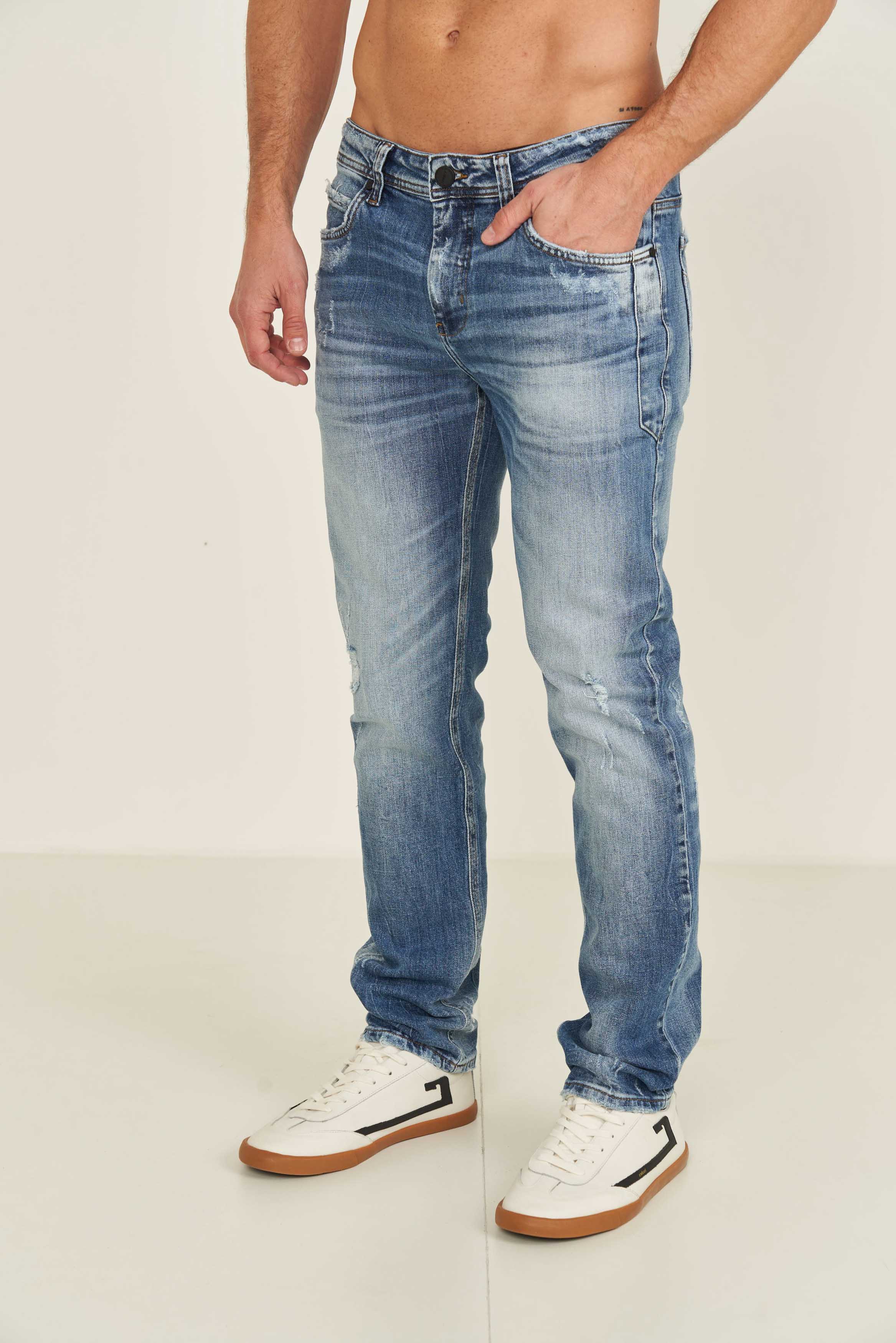 CALÇA JEANS ALEX 42 INDIGO
