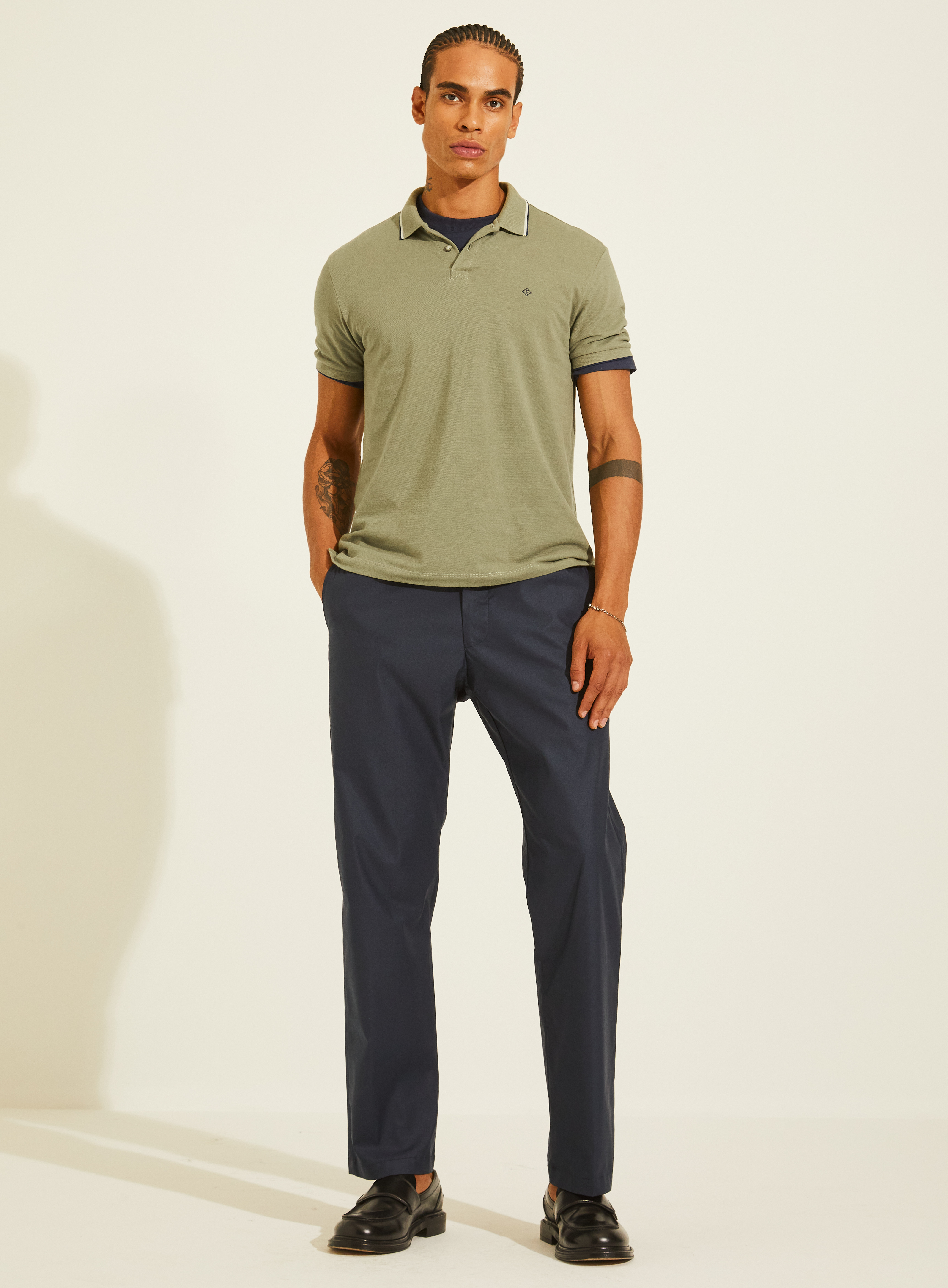 POLO FORUM GG VERDE TISANE