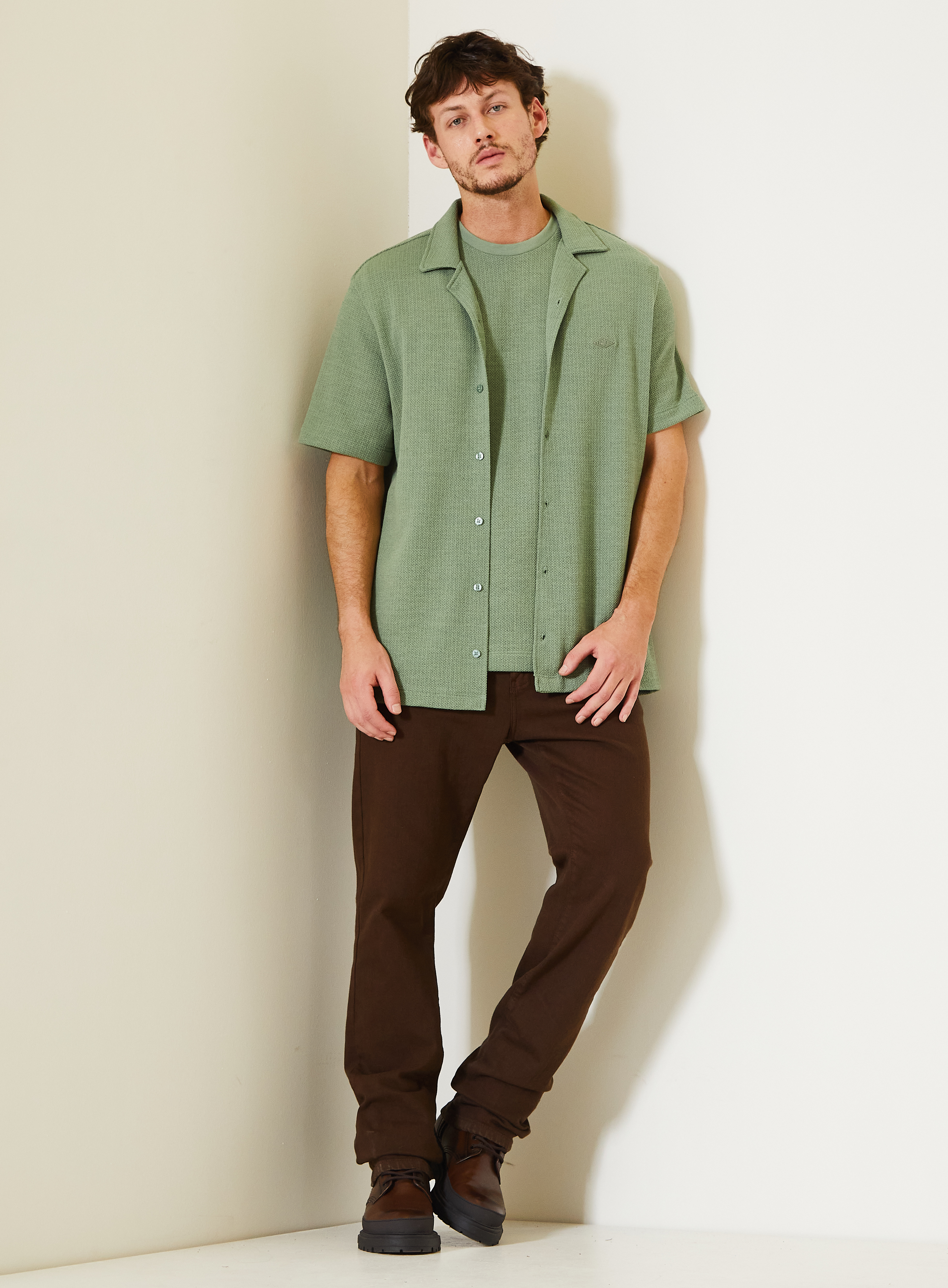 CAMISETA TRITON G BEGE GIPSY