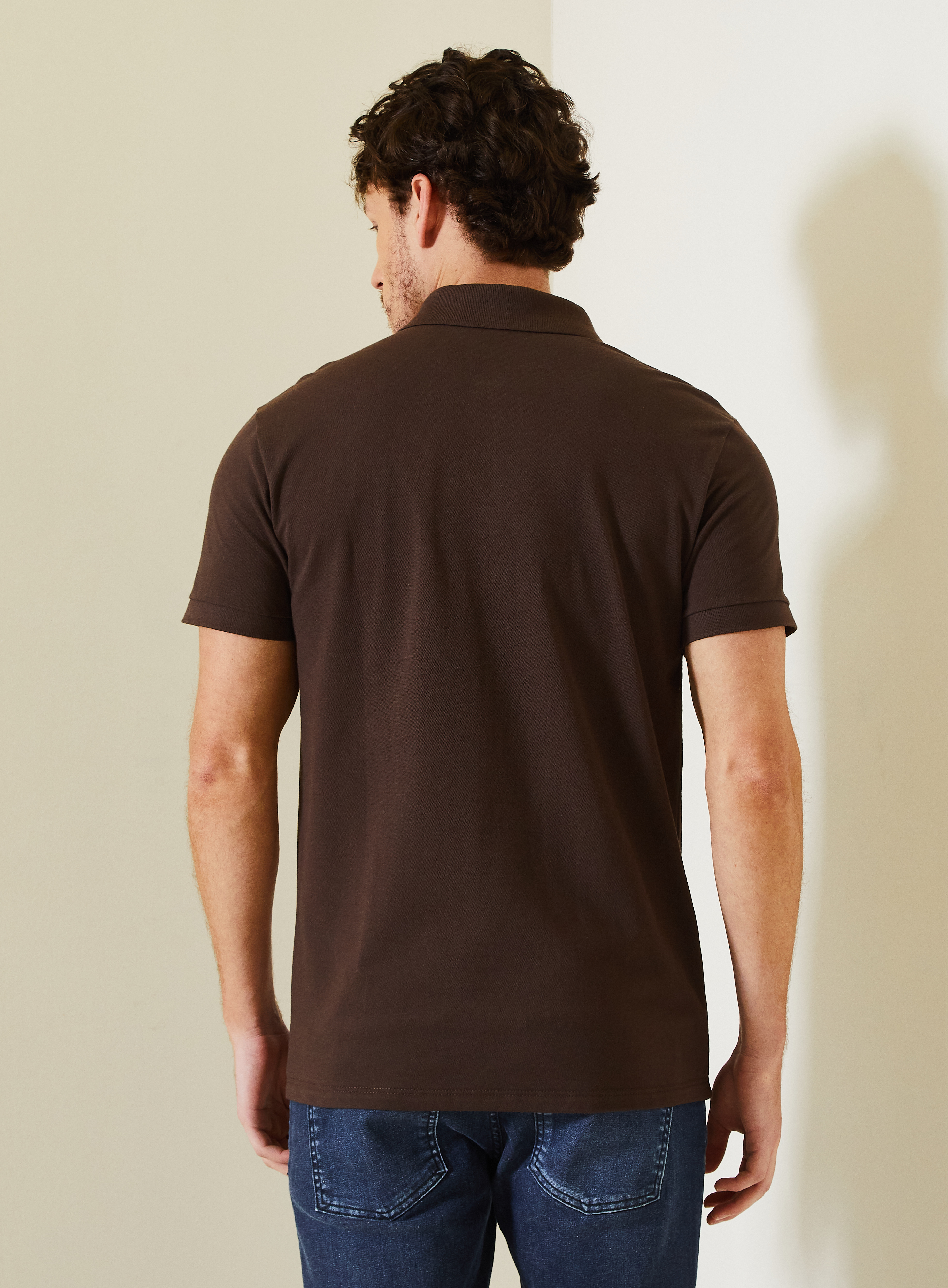 POLO TRITON GG MARROM NOBUCK