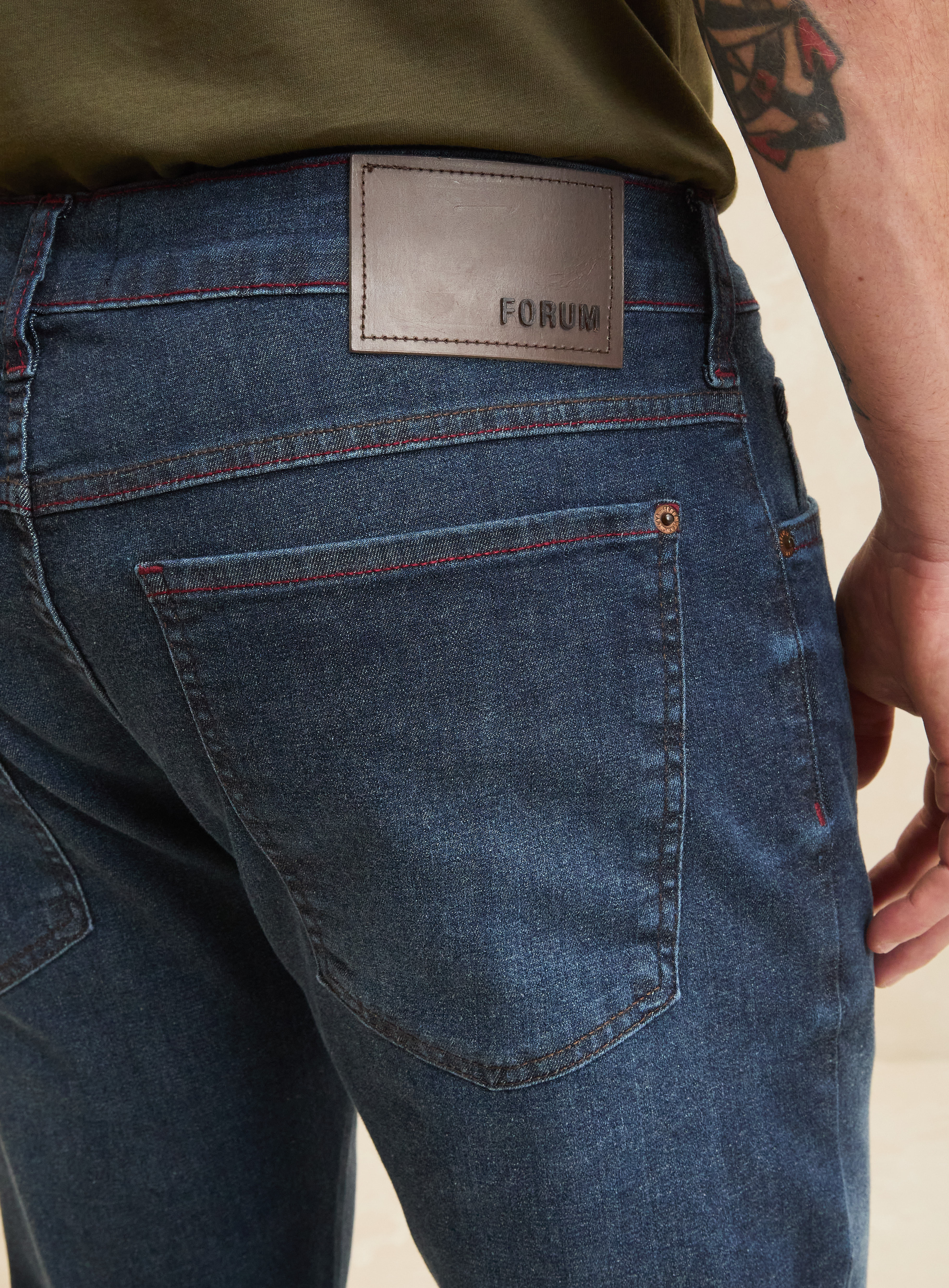 CALÇA JEANS PAUL SLIM 38 INDIGO