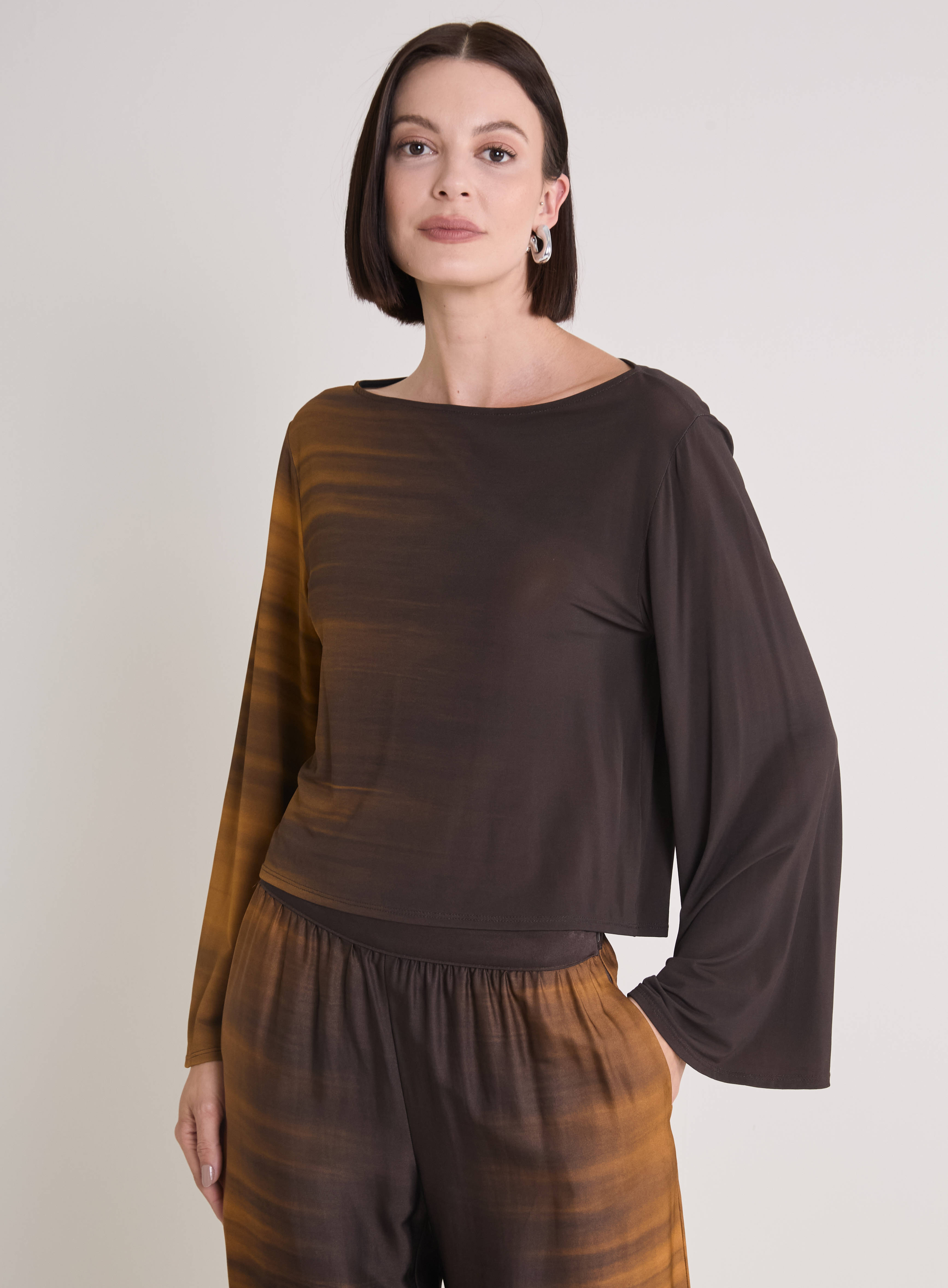 BLUSA ESTAMPADA PP GOLDEN GRADIENT