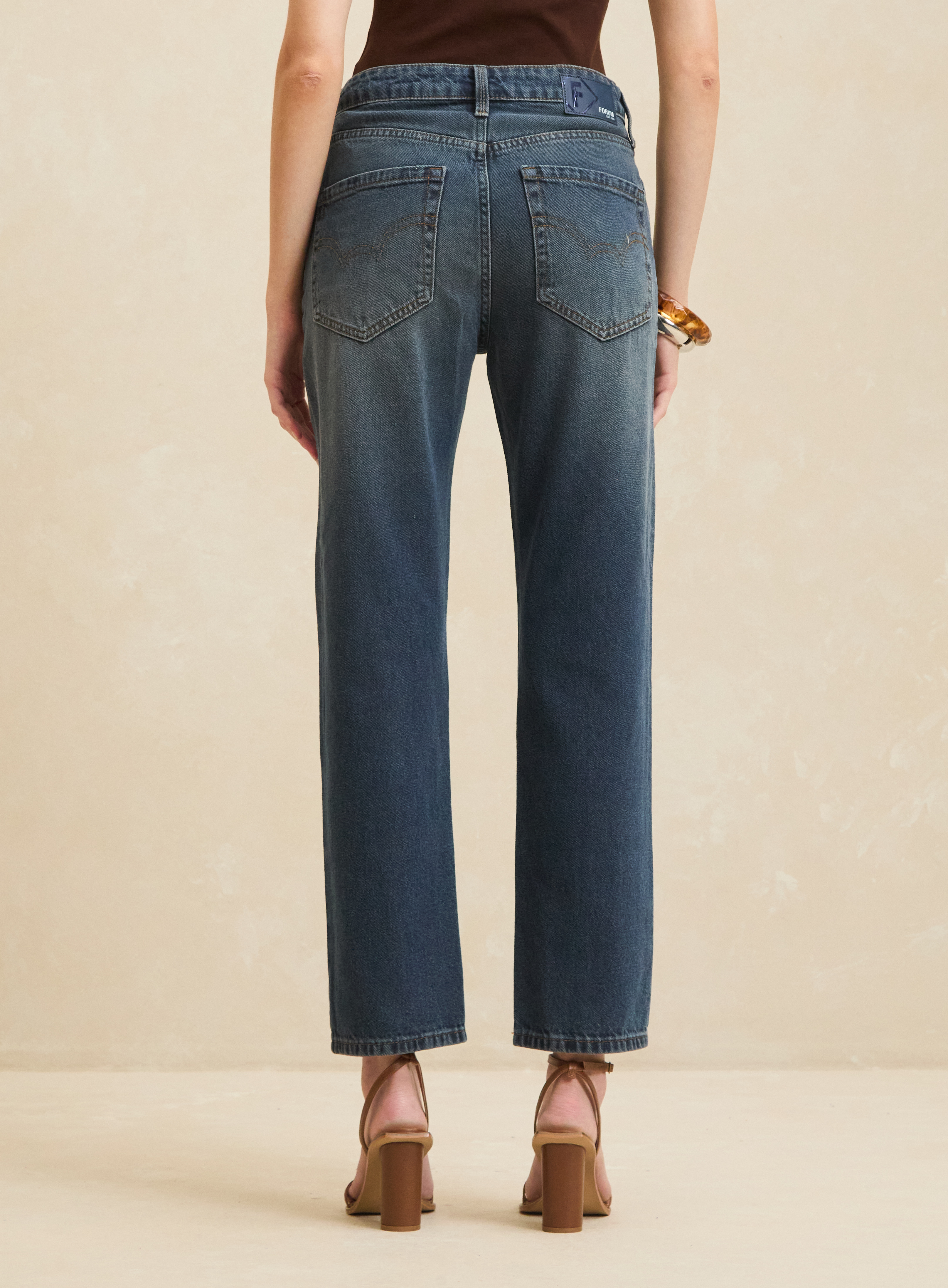 CALÇA JEANS NADIA 36 INDIGO
