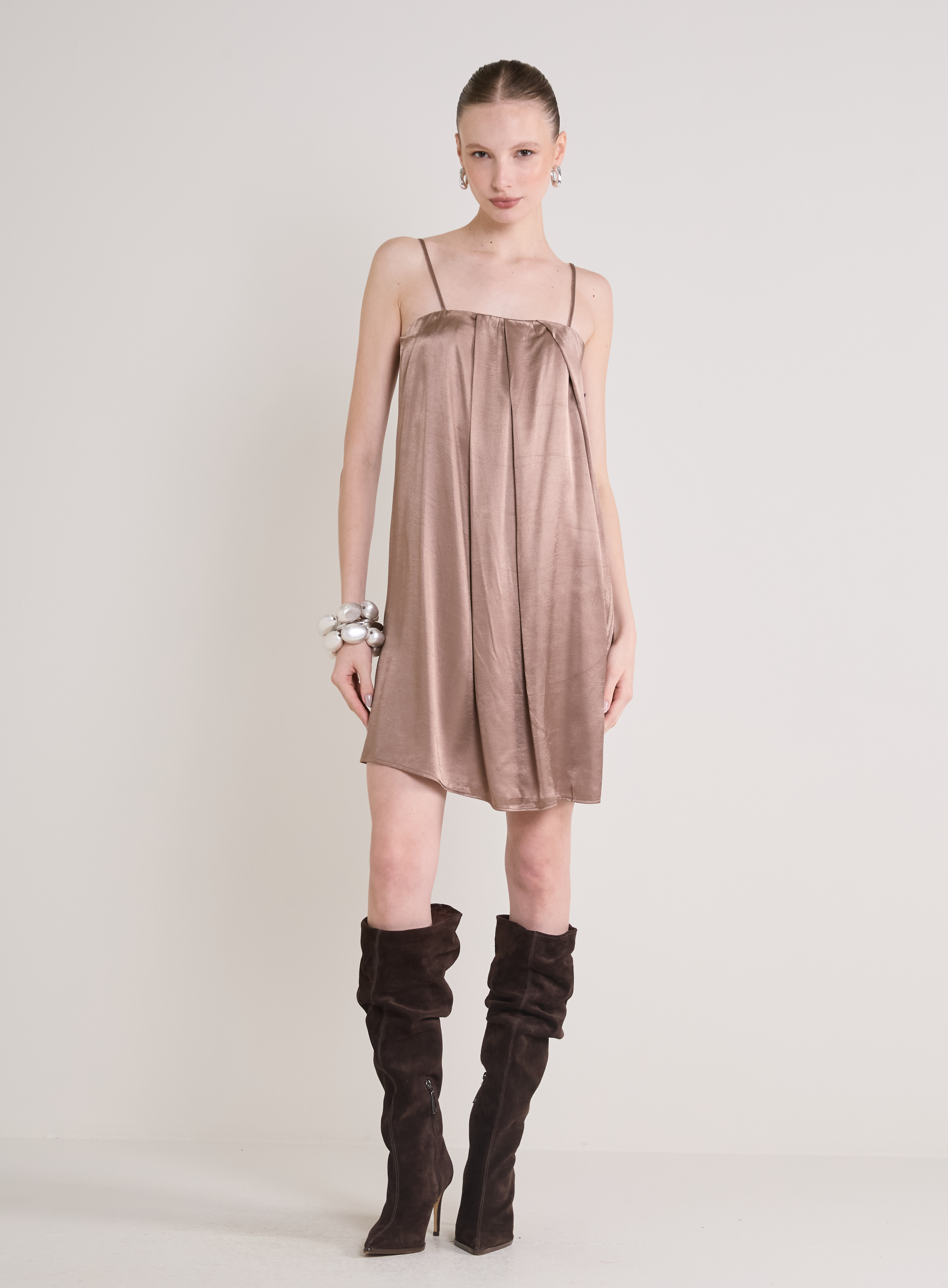 VESTIDO FORUM G MARROM NOZ MOSC