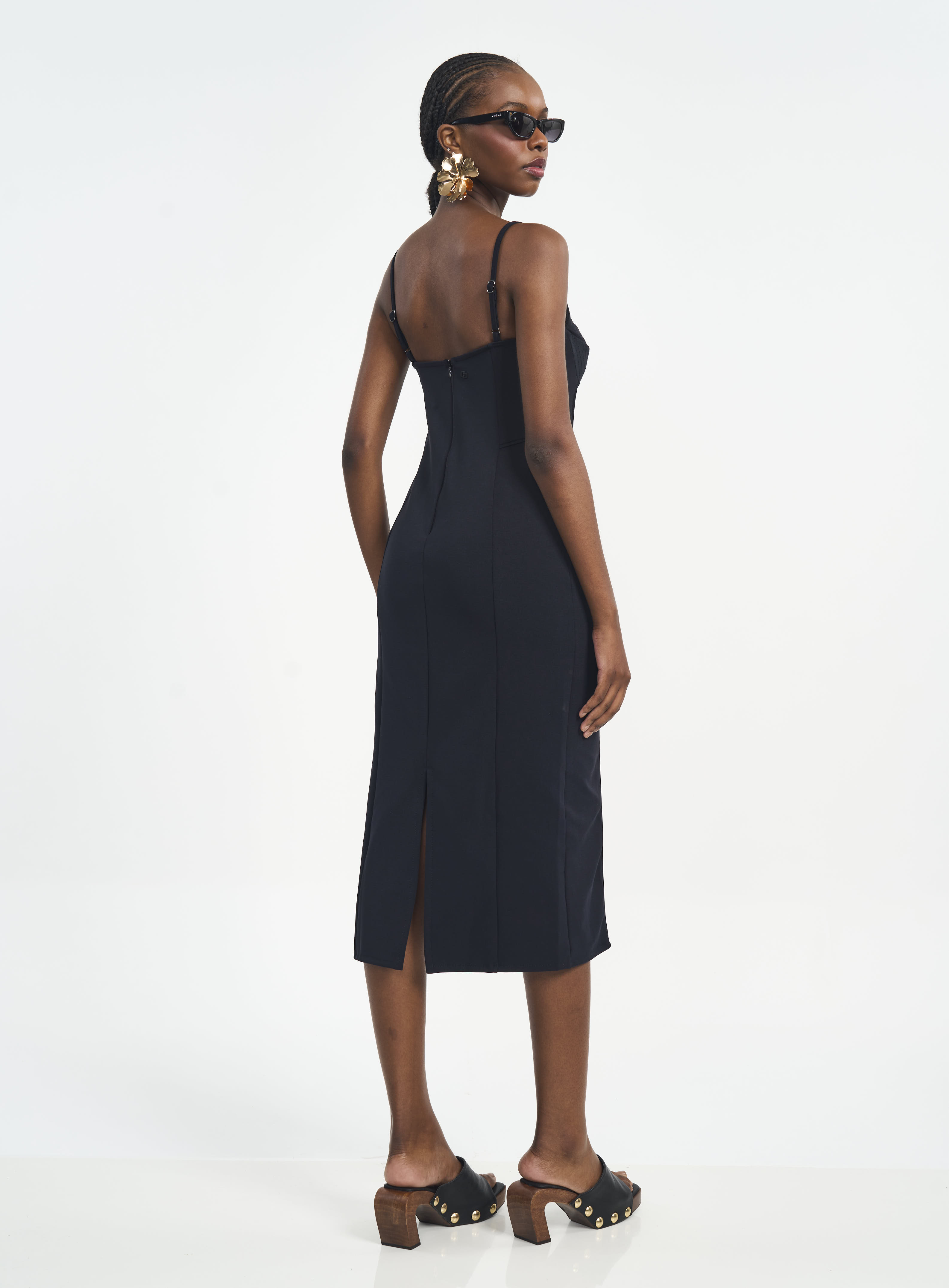 VESTIDO COLCCI G PRETO