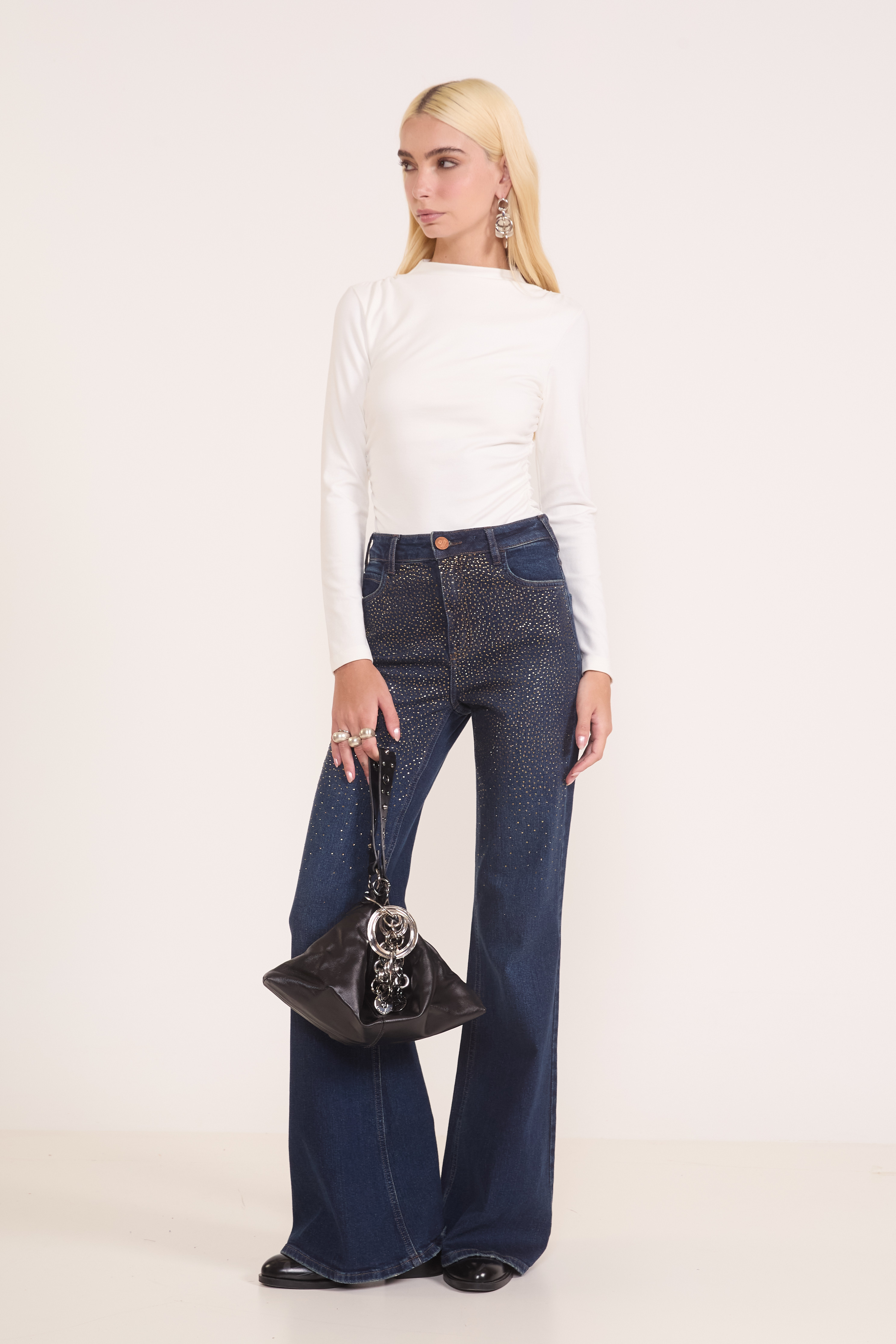 BLUSA COLCCI JEANS G OFF SHELL