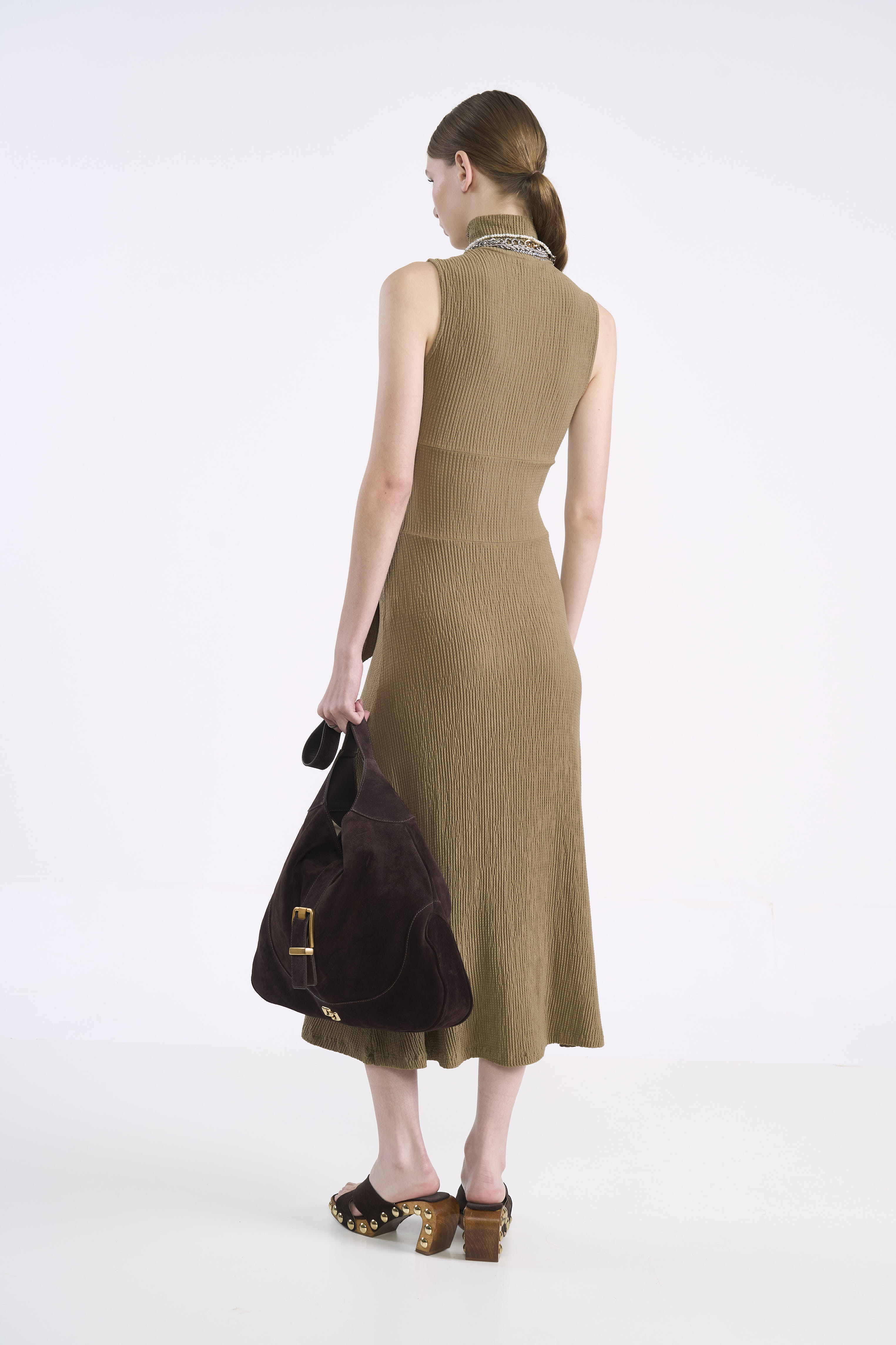 VESTIDO COLCCI M BEGE MISK
