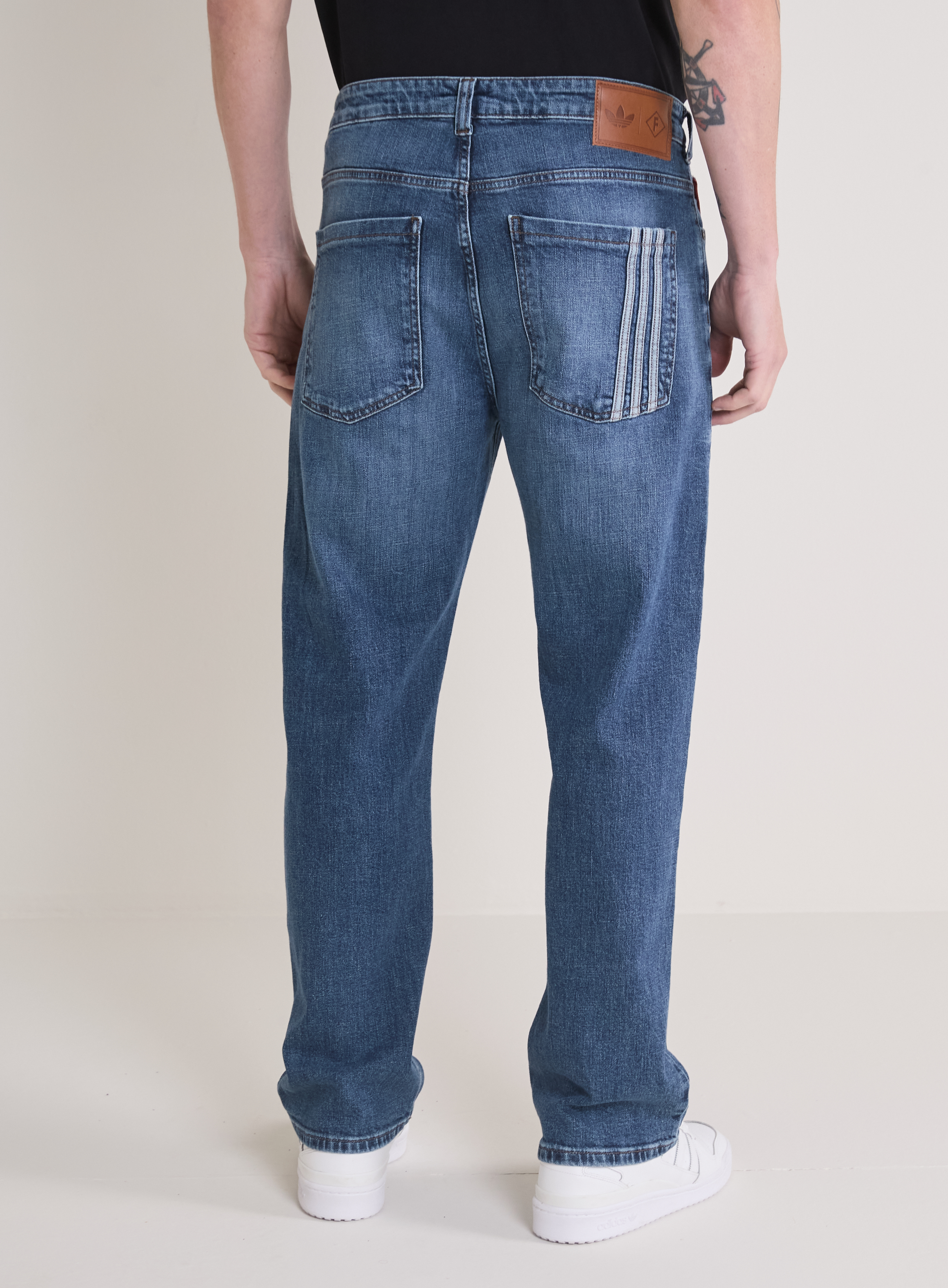 CALÇA JEANS ADIDAS FORUM 36 INDIGO FEM