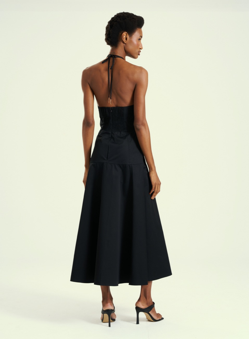 VESTIDO OPEN G PRETO