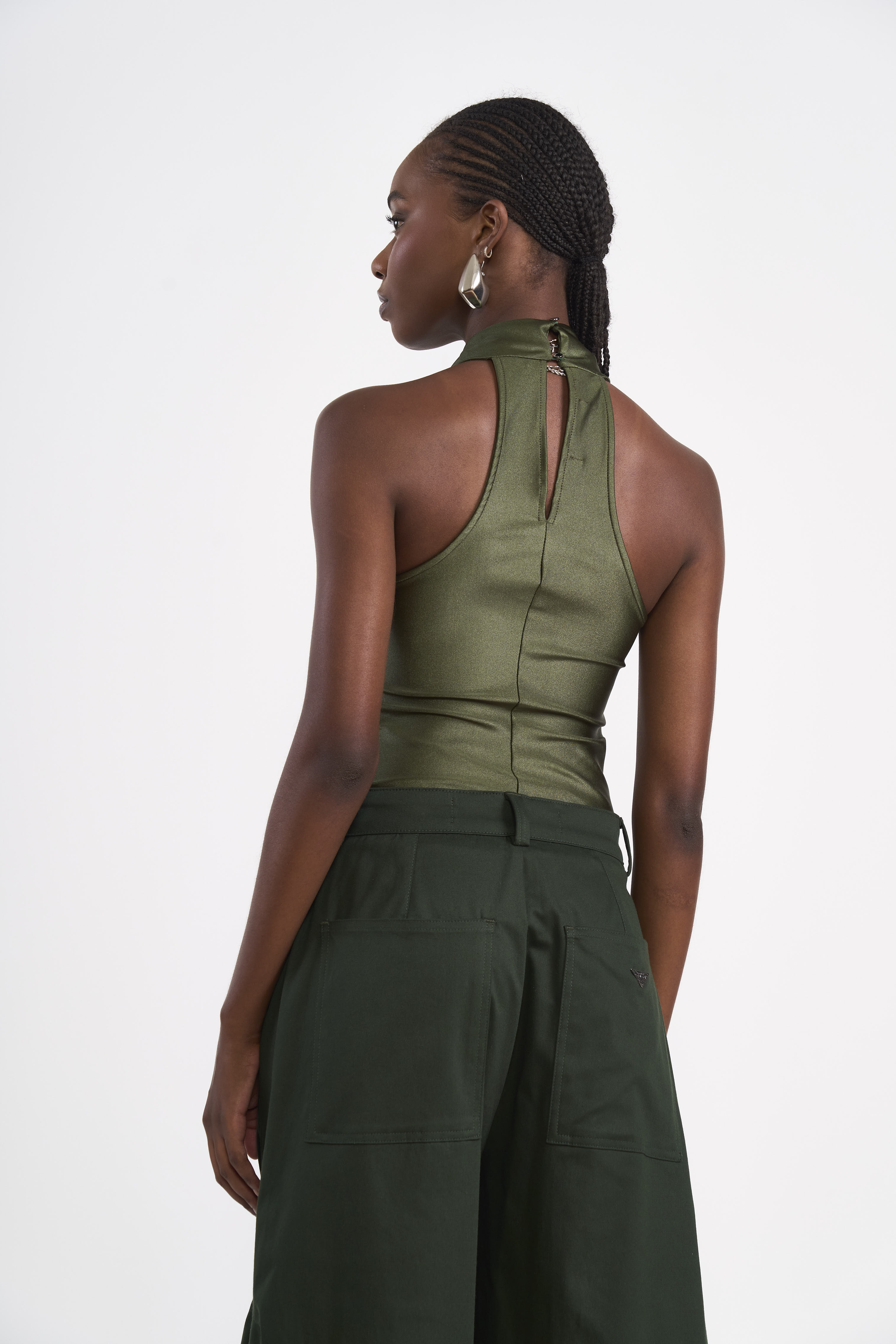 BLUSA COLCCI PP VERDE ÉDEN