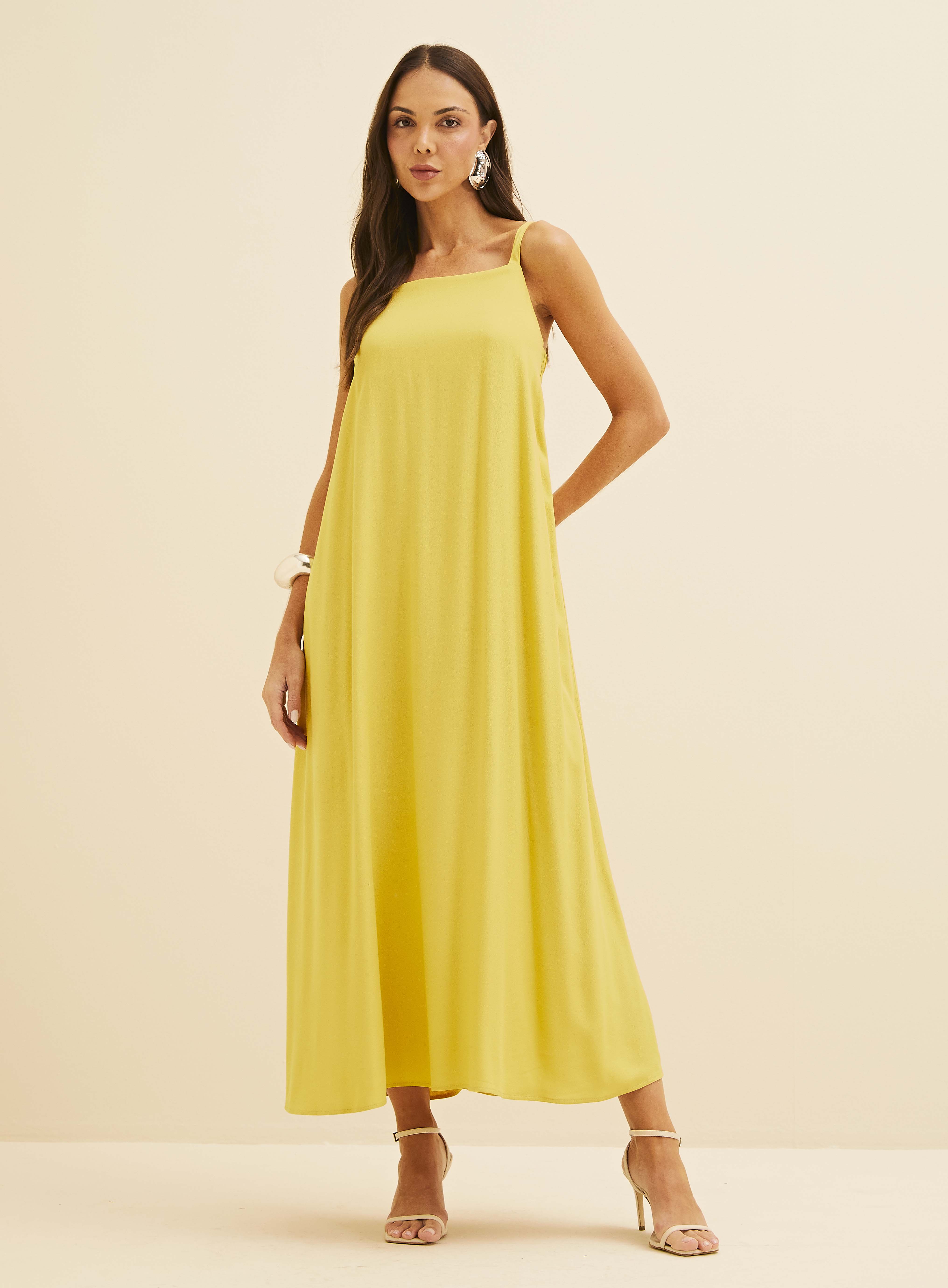 VESTIDO FORUM M AMARELO OLIVENITE