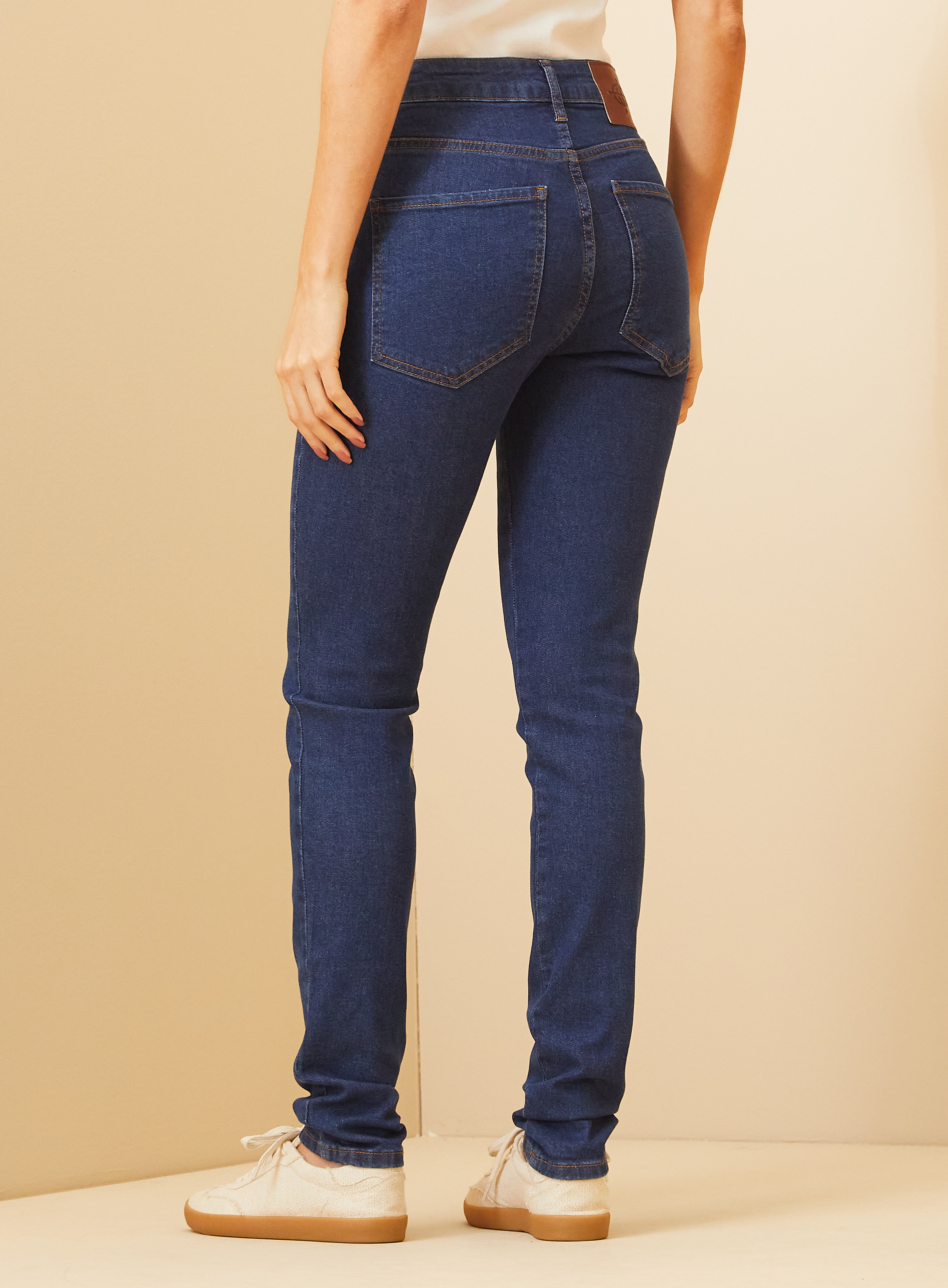 CALÇA JEANS MICHELE SKINNY 38 INDIGO