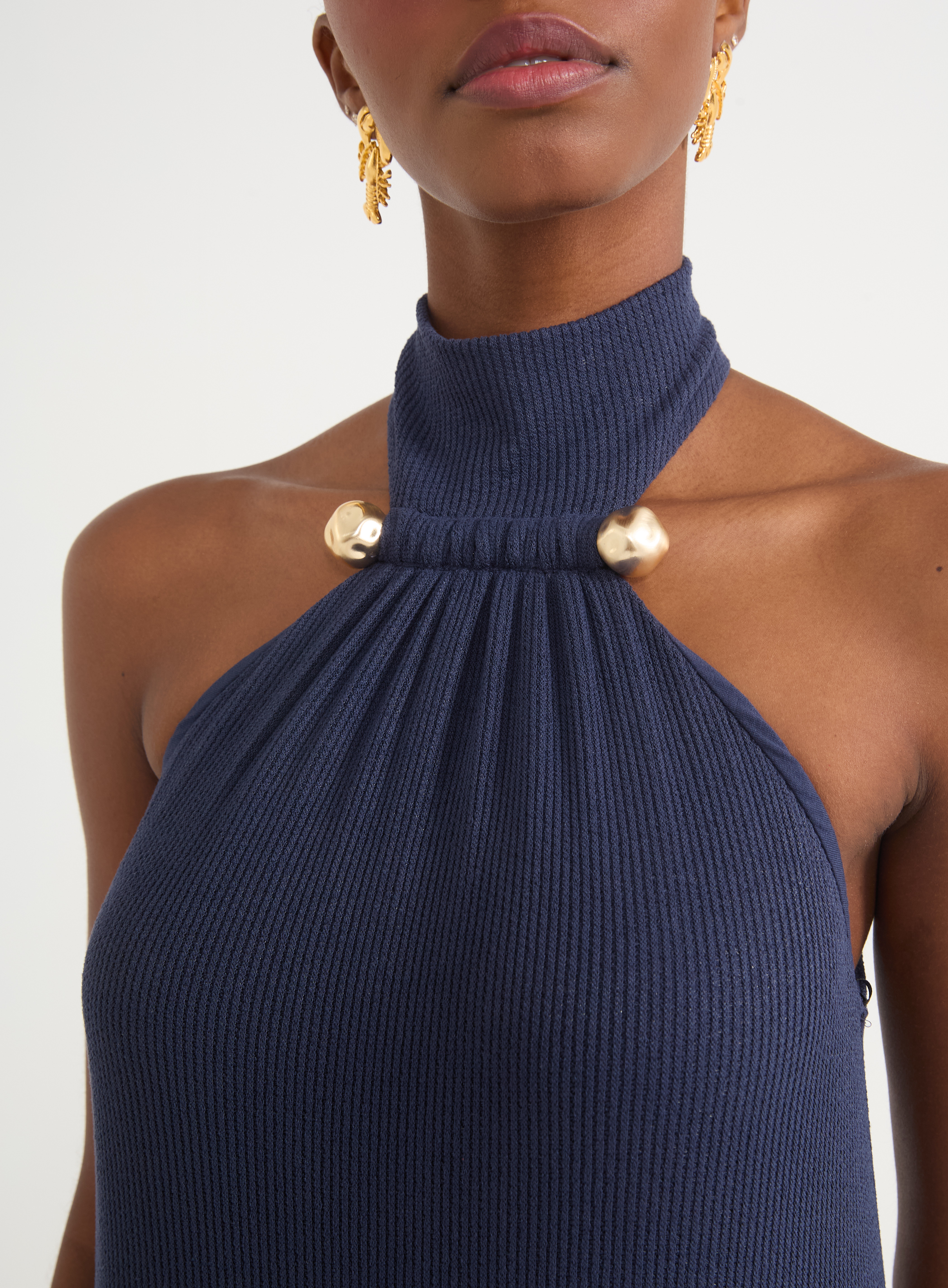 VESTIDO COLCCI M AZUL DARKNESS