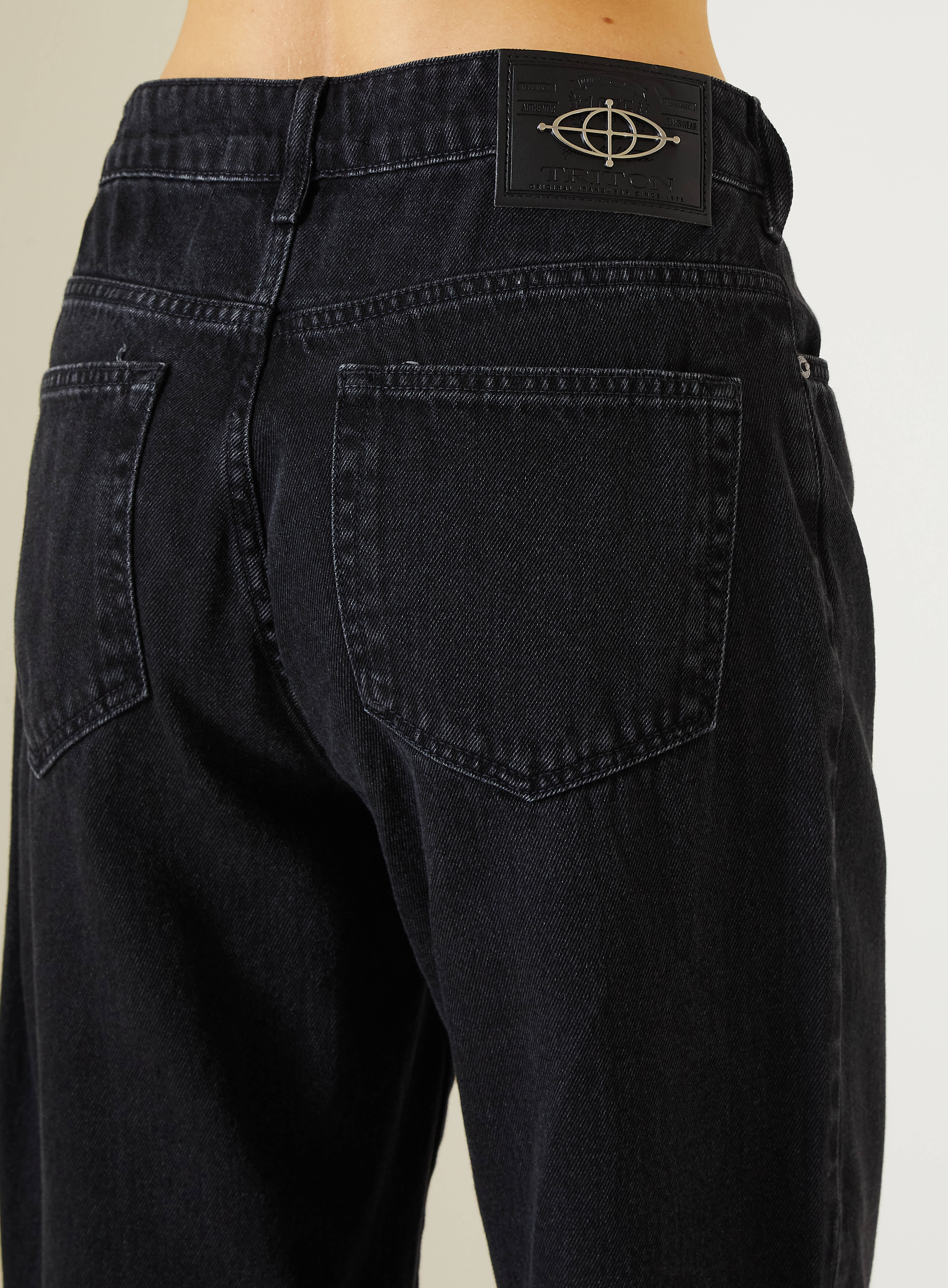 CALÇA JEANS CAROL 40 IND.PRETO