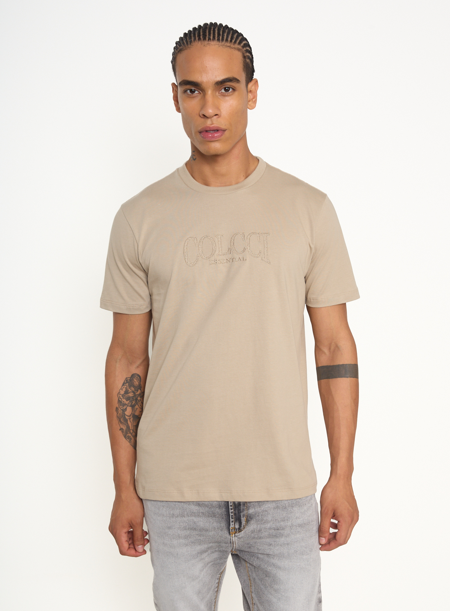 CAMISETA COLCCI G BEGE BISQUET