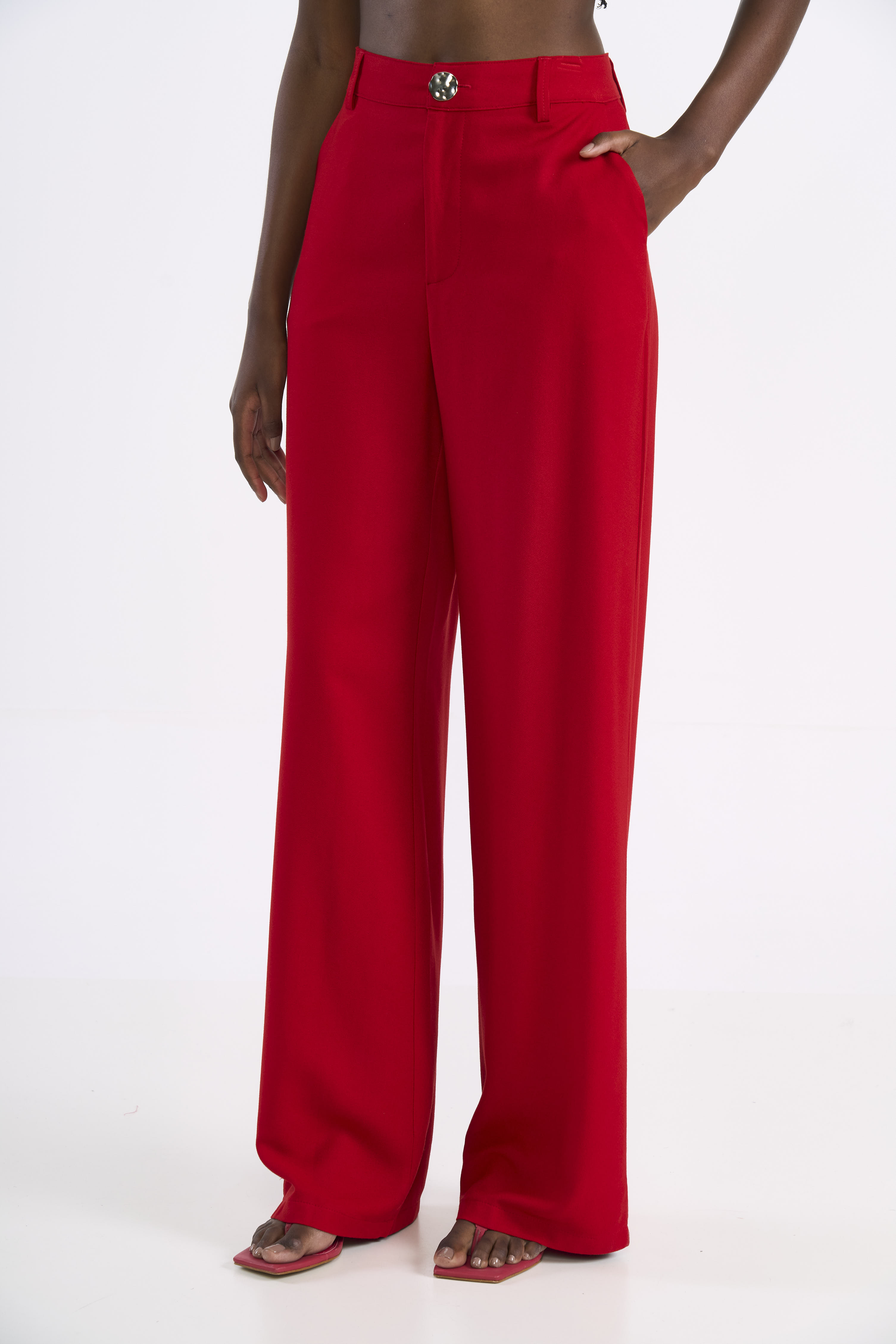 CALÇA COLCCI G VERMELHO SPARKLY