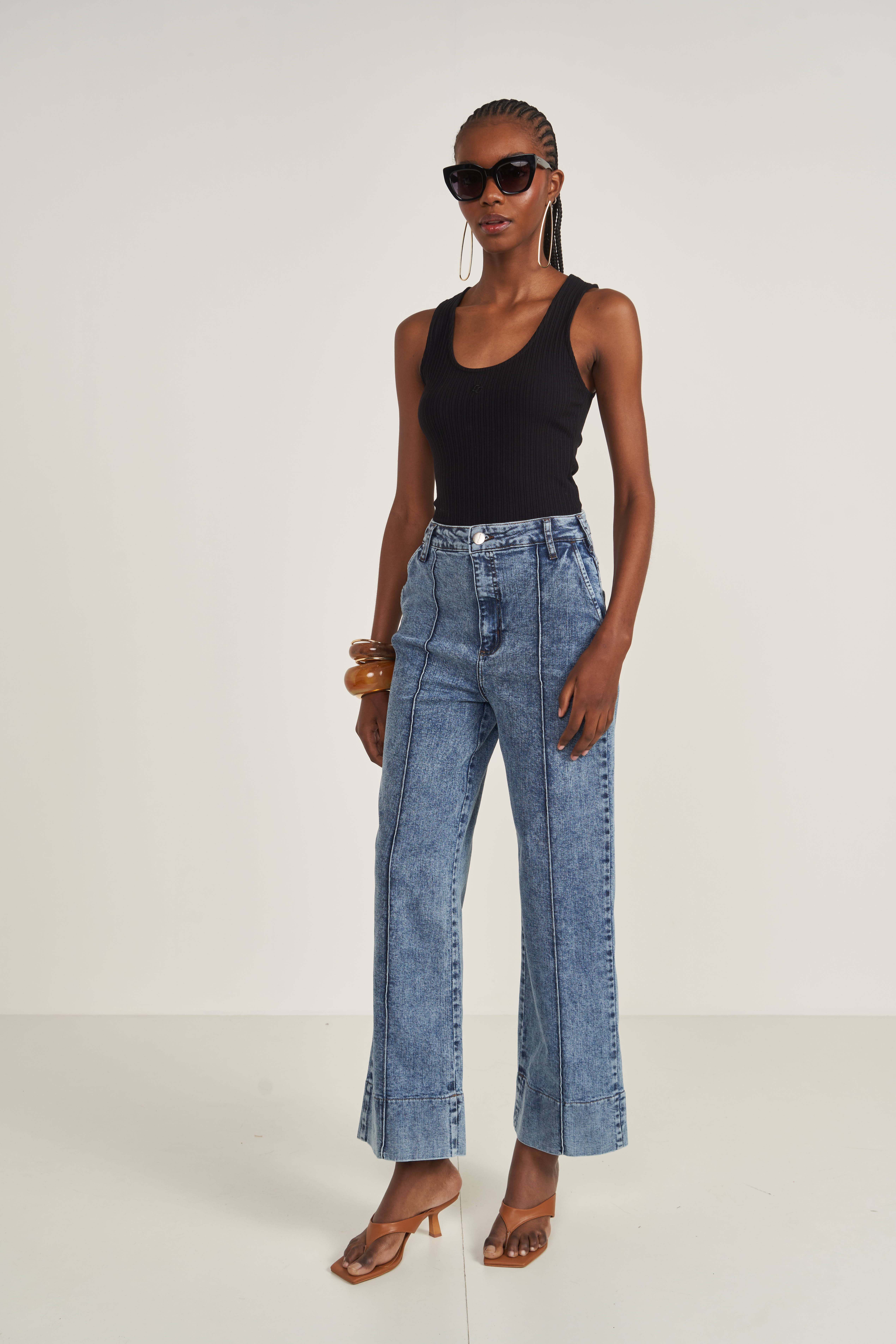 CALÇA JEANS JULIETTE STRETCH 44 INDIGO