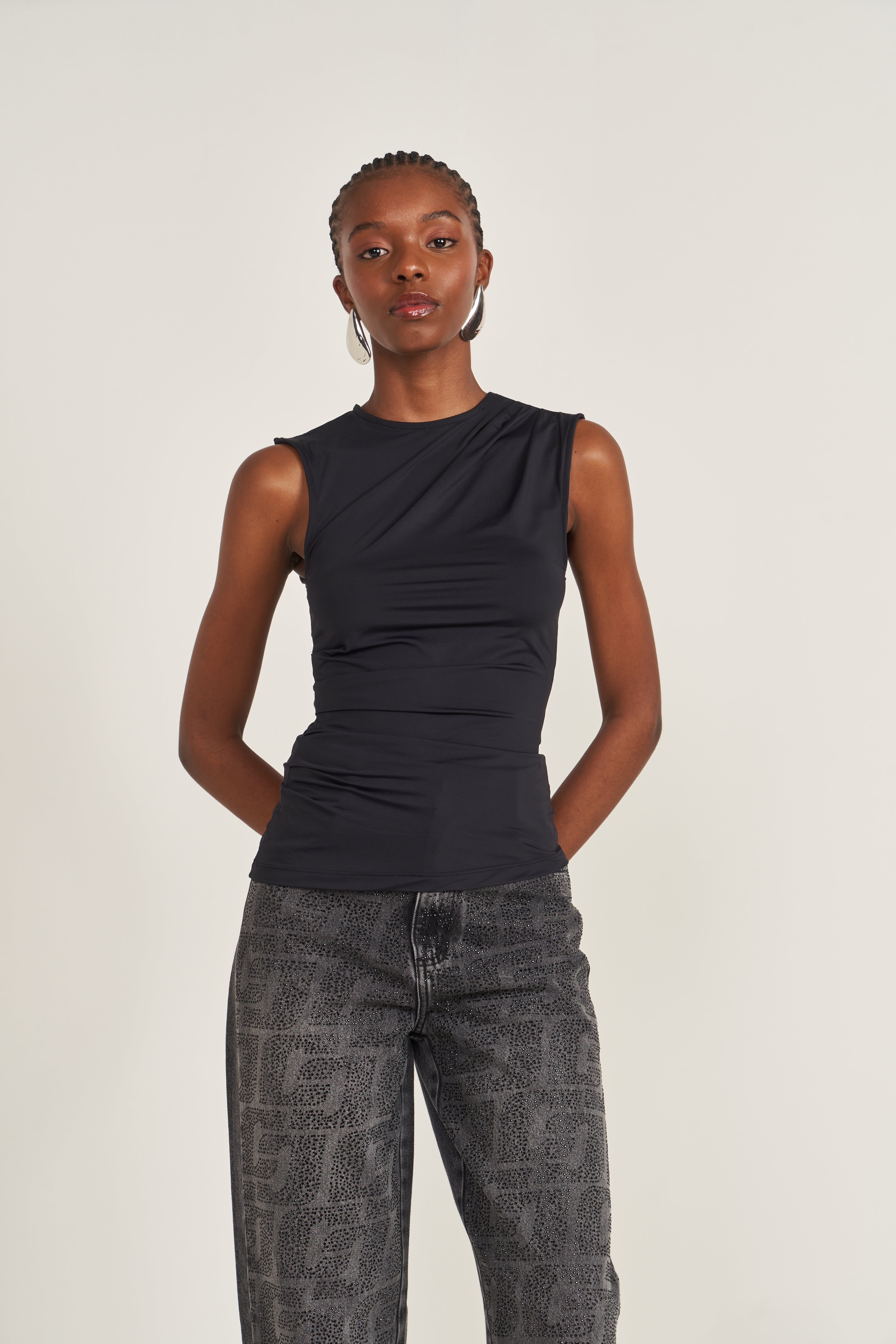 BLUSA COLCCI G PRETO