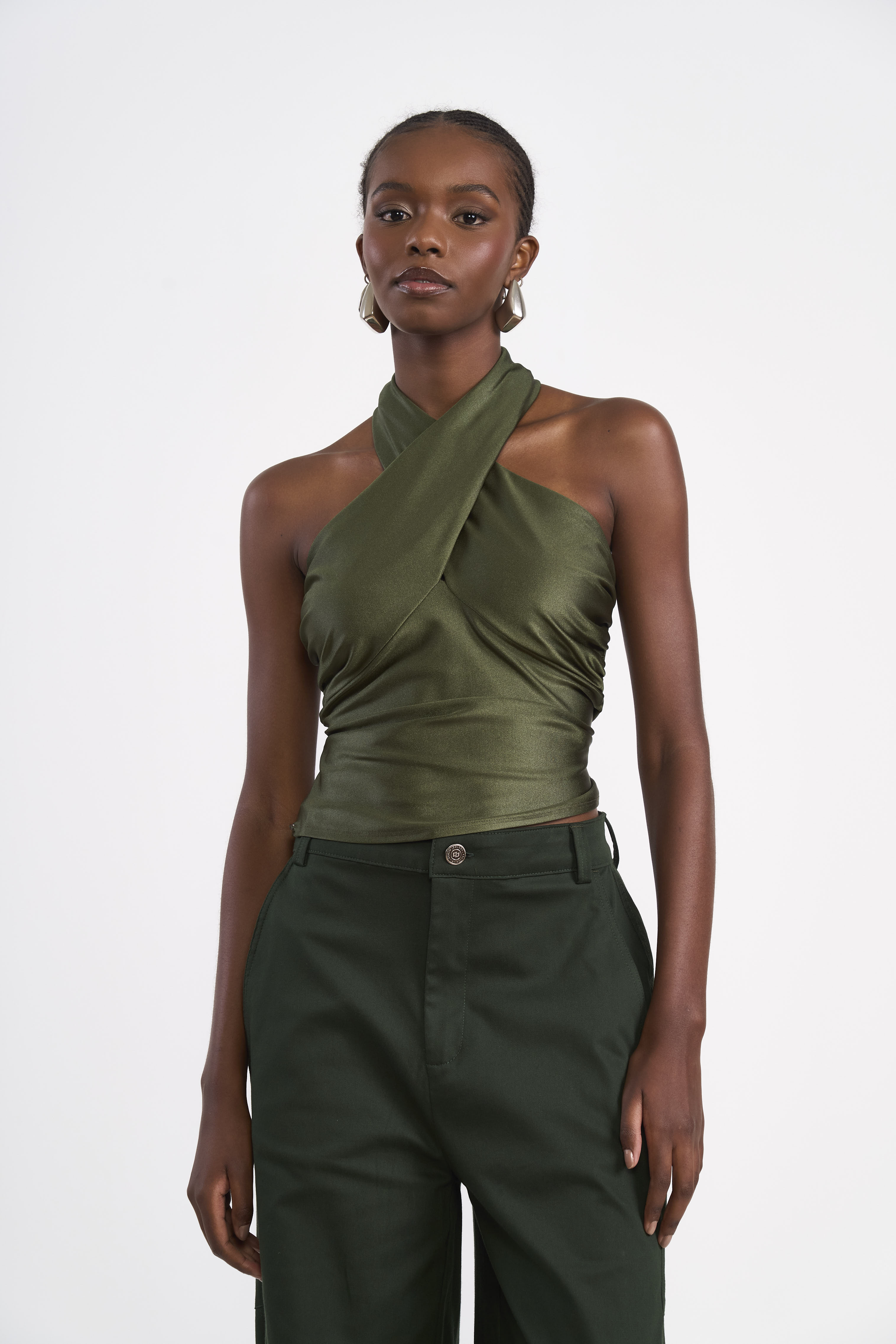 BLUSA COLCCI PP VERDE ÉDEN