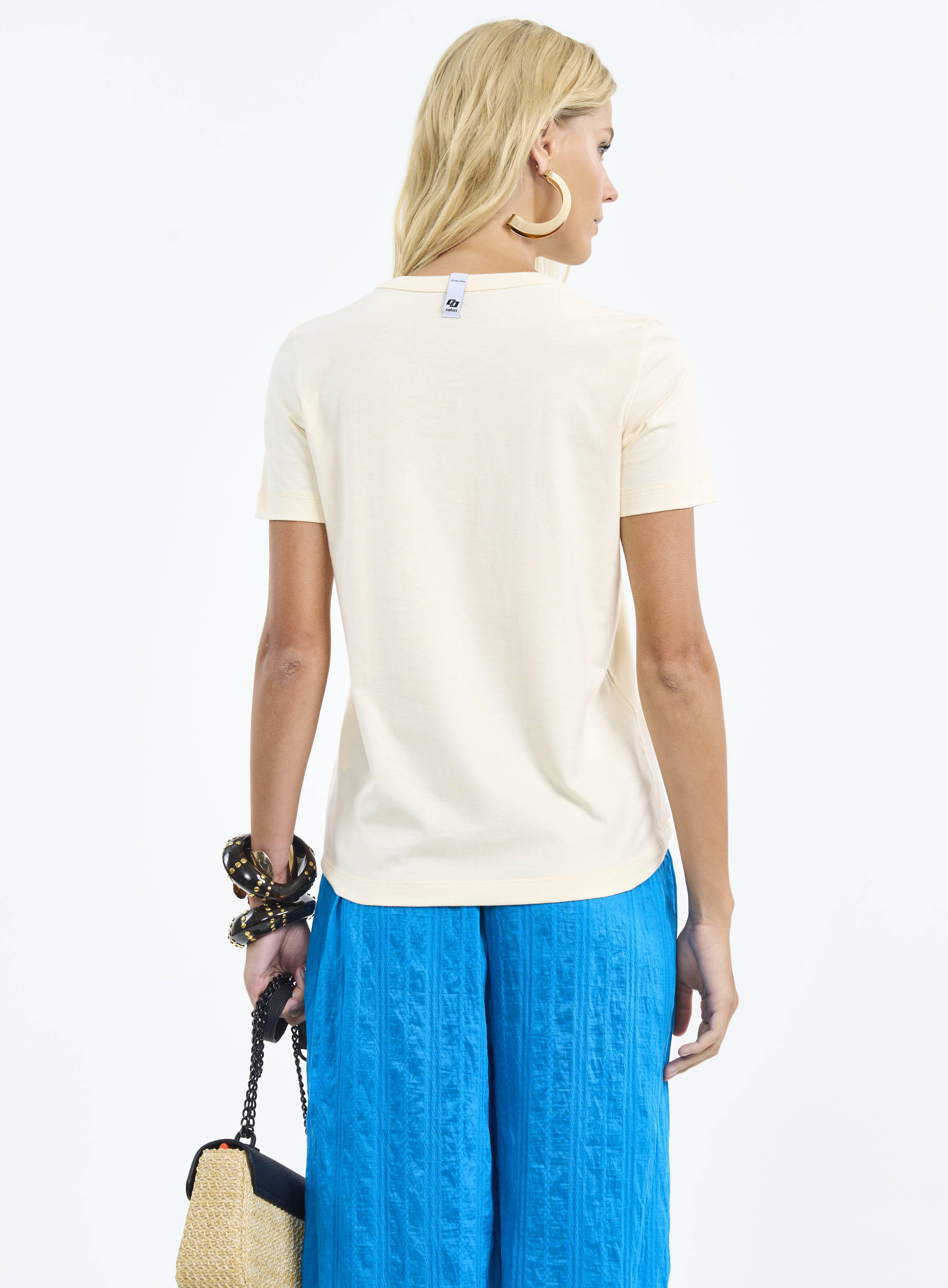 CAMISETA ESTAMPADA P BEGE AFFOGATO