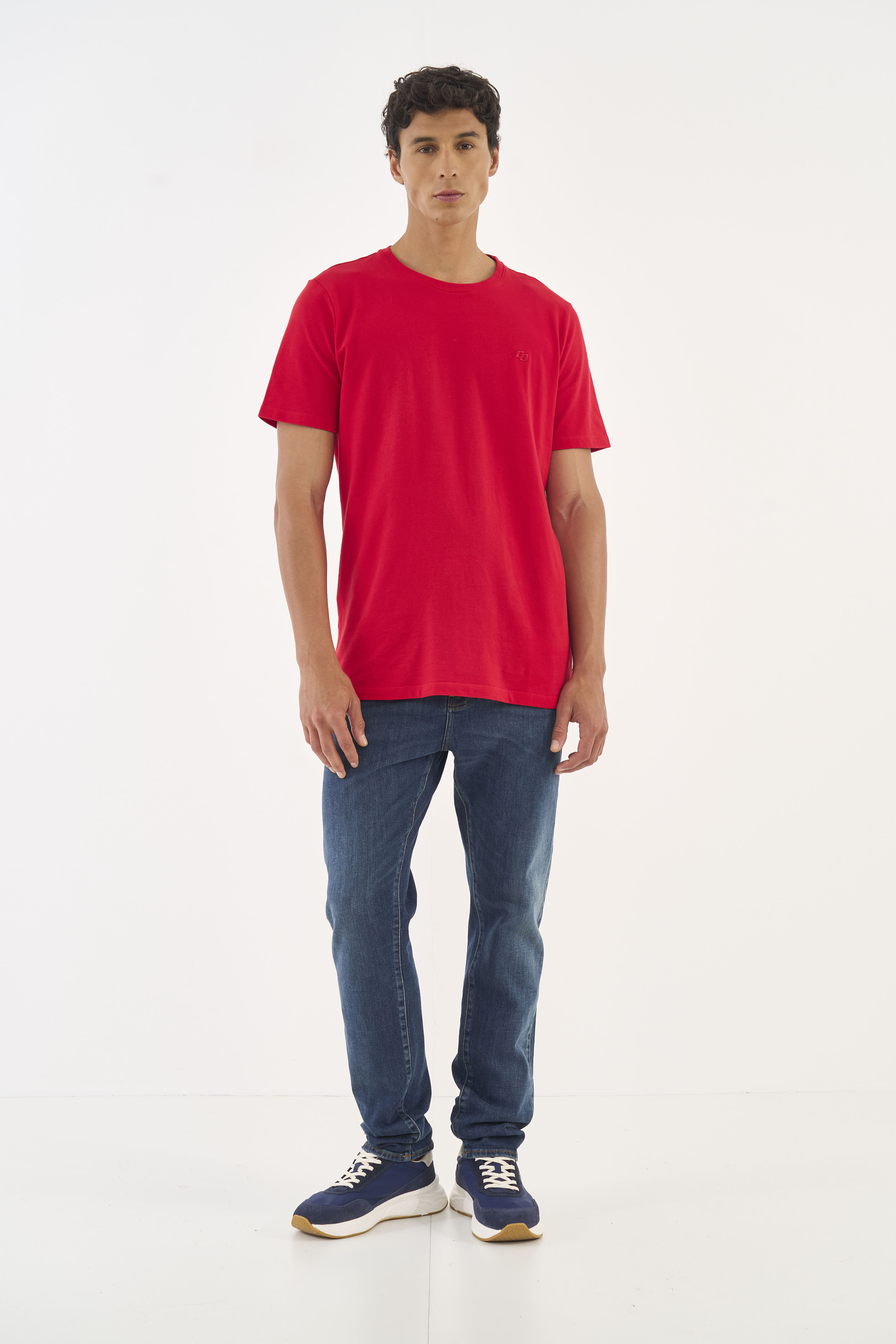 CALÇA JEANS ITALO SLIM 40 INDIGO
