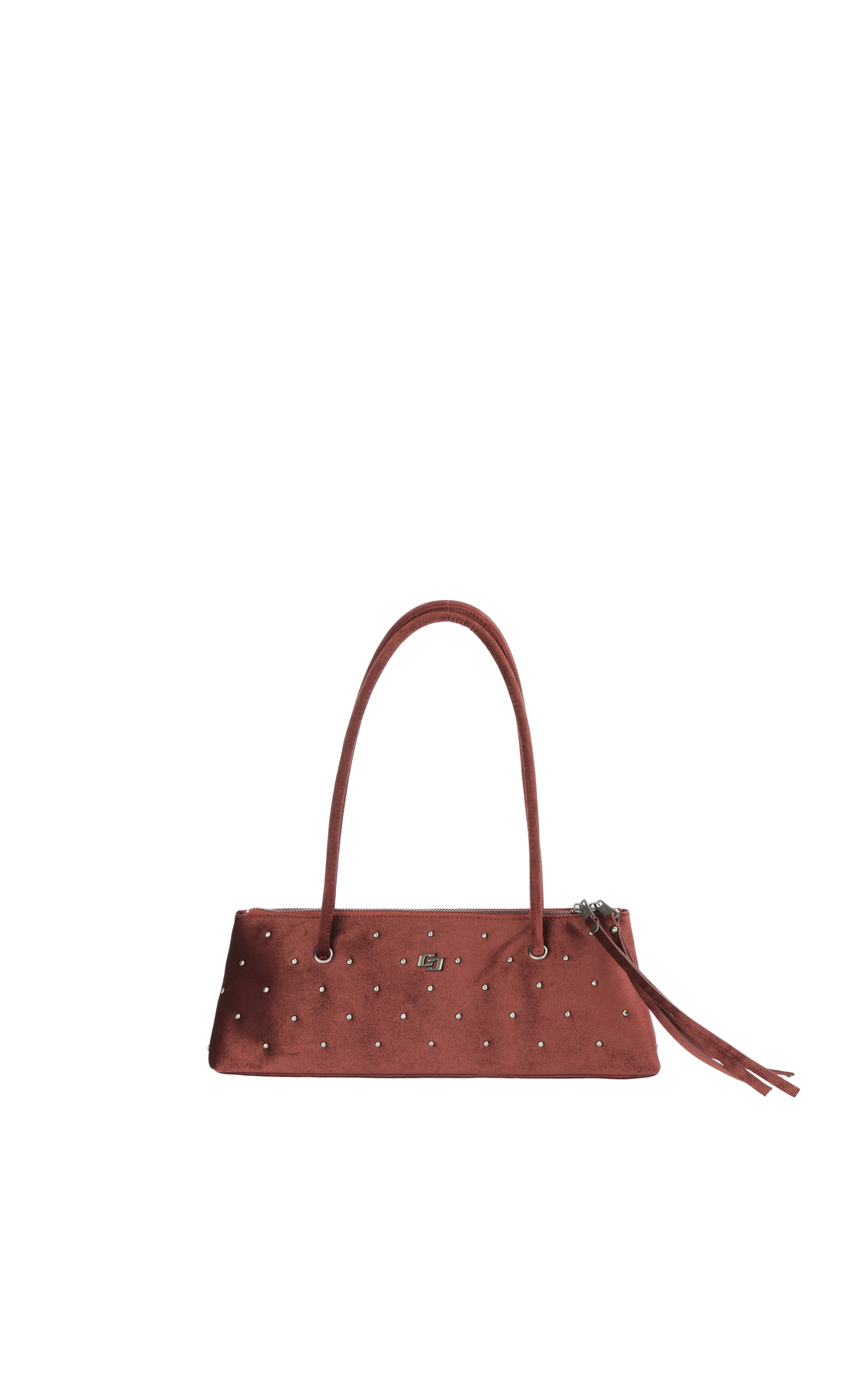 BOLSA COLCCI FEM LONG PINS U BORDO BLOODSTONE