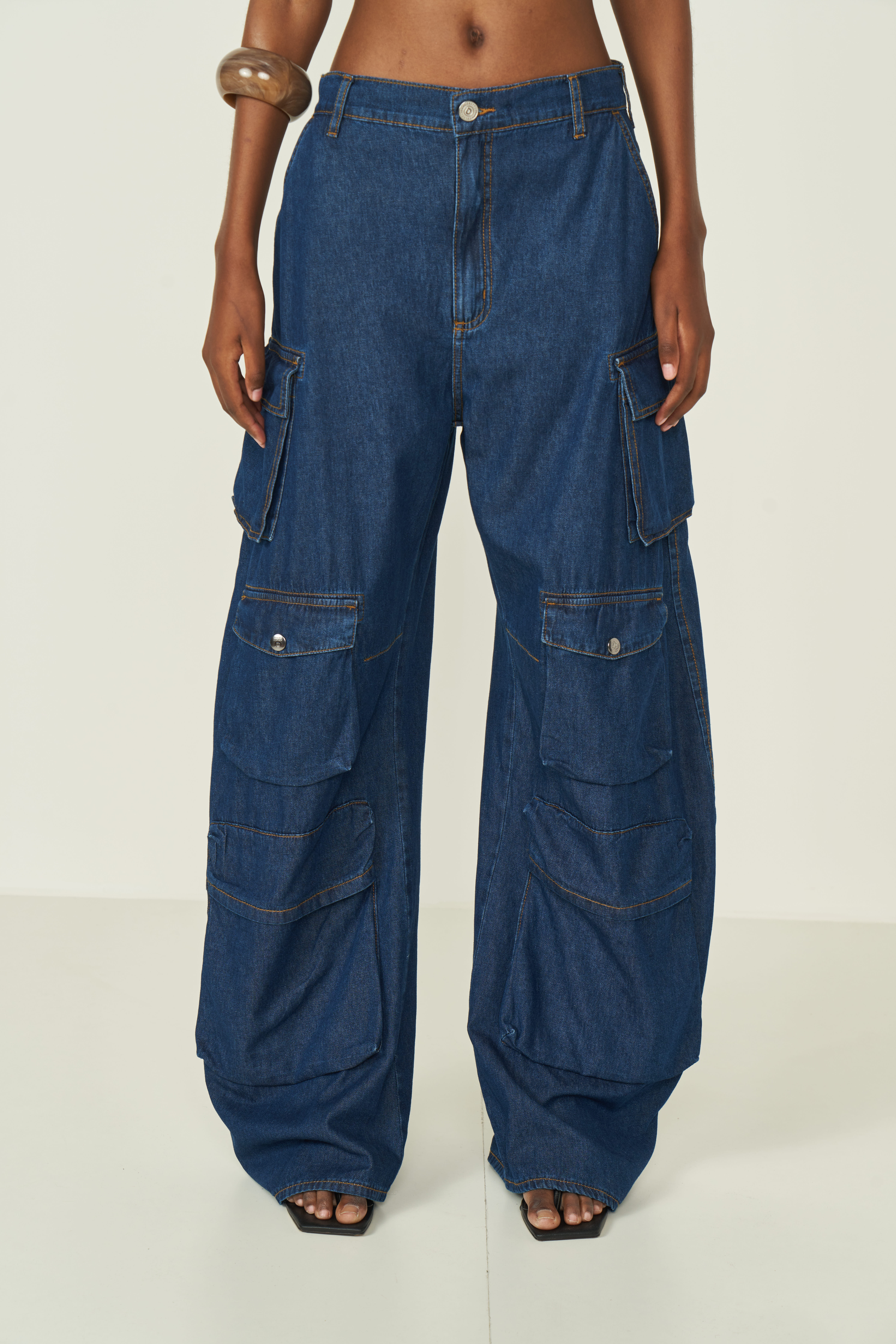 CALÇA JEANS BARCELONA 34 INDIGO