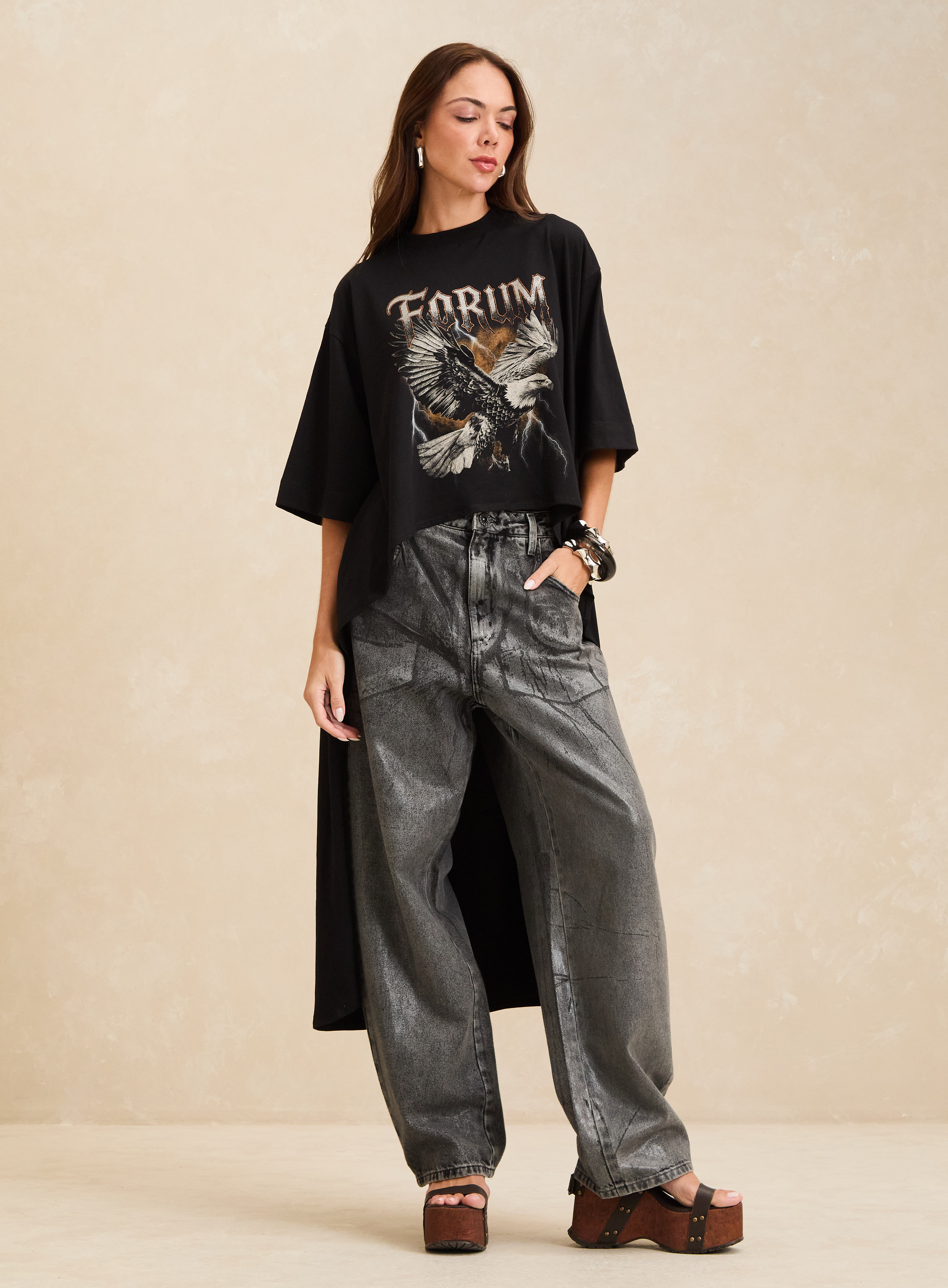CAMISETA FORUM G PRETO