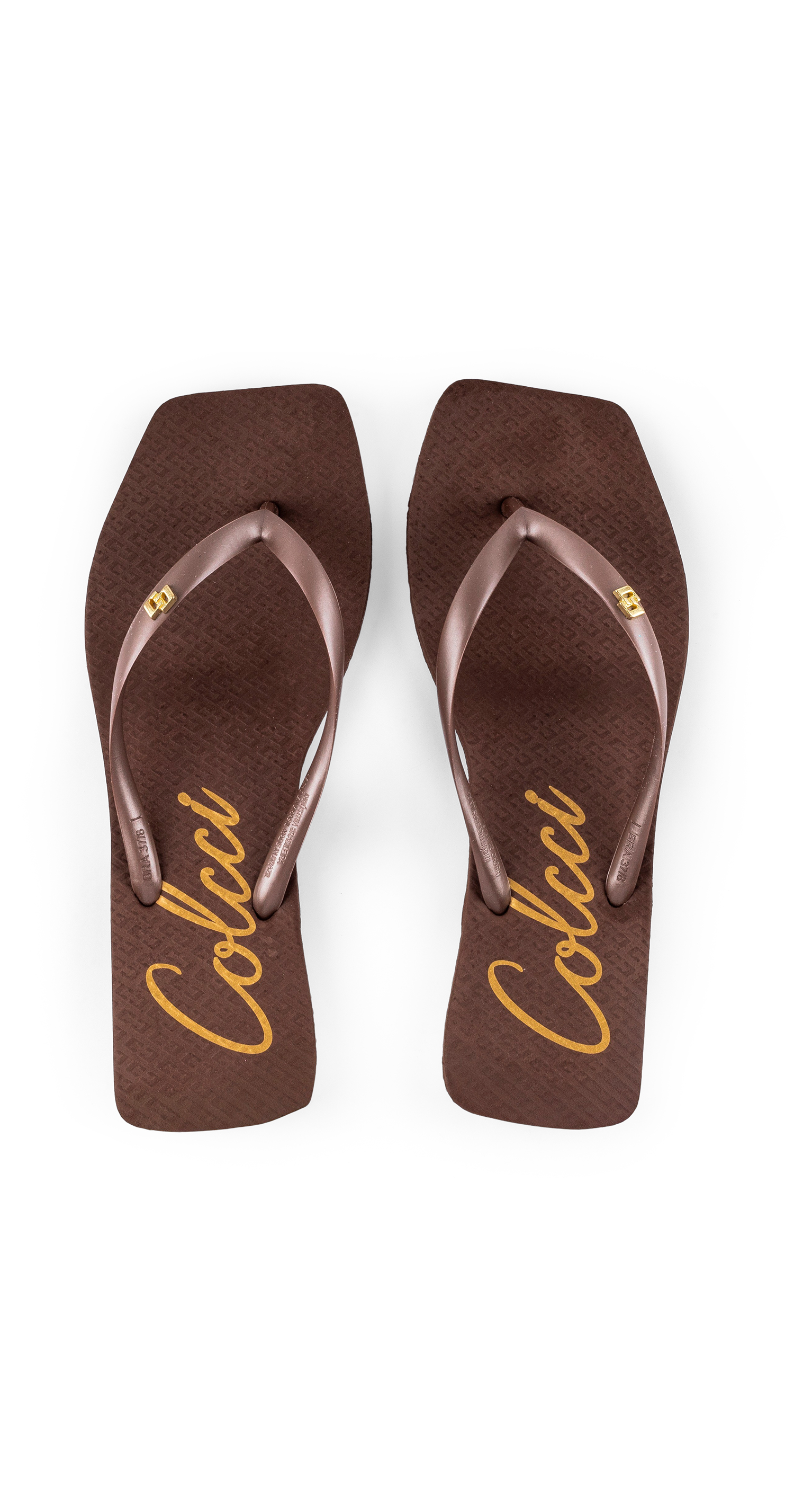 CHINELO LETTERING METAL COLCCI 33-34 OFF WHITE
