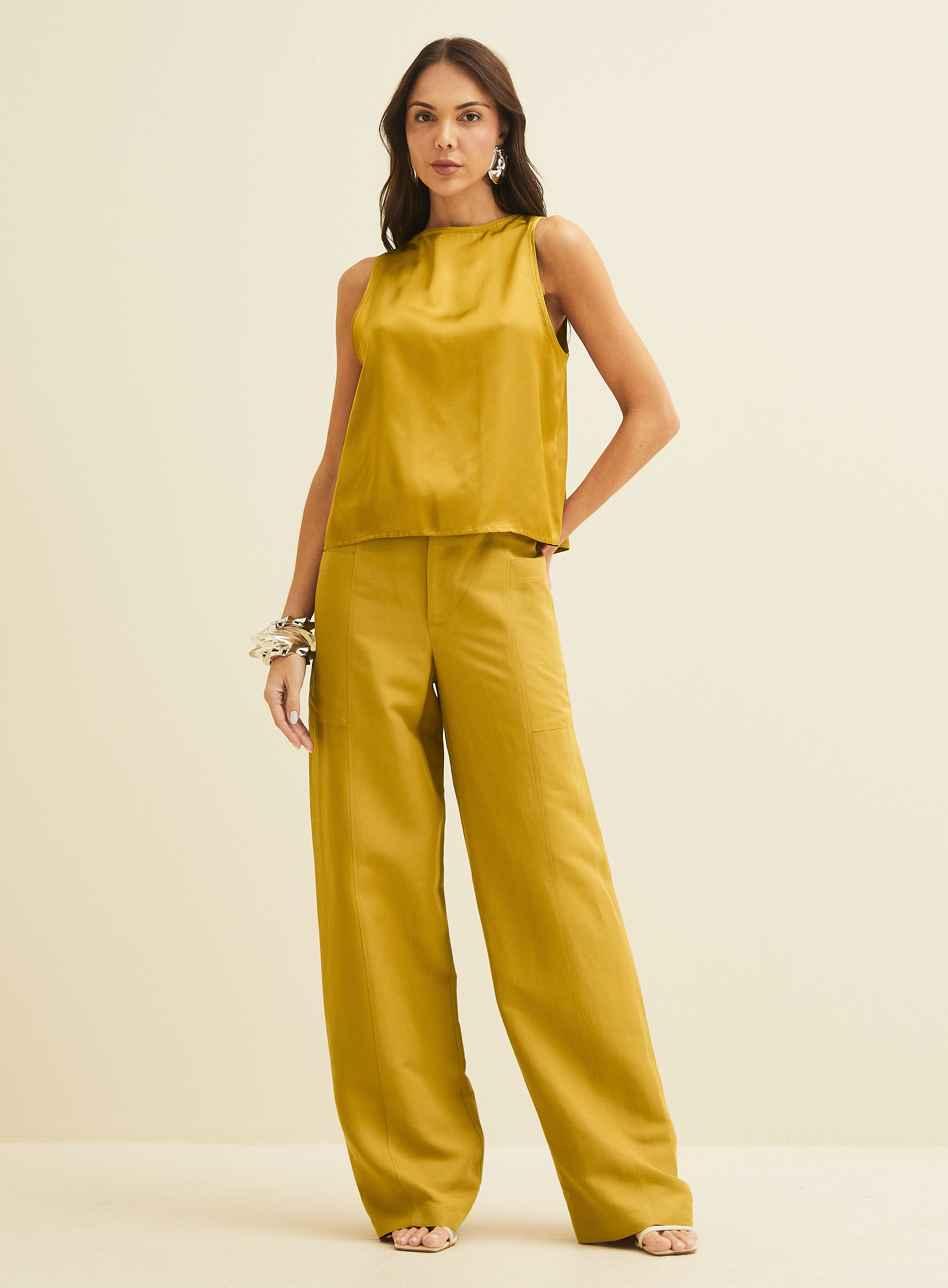BLUSA FORUM G MARROM EBBELA
