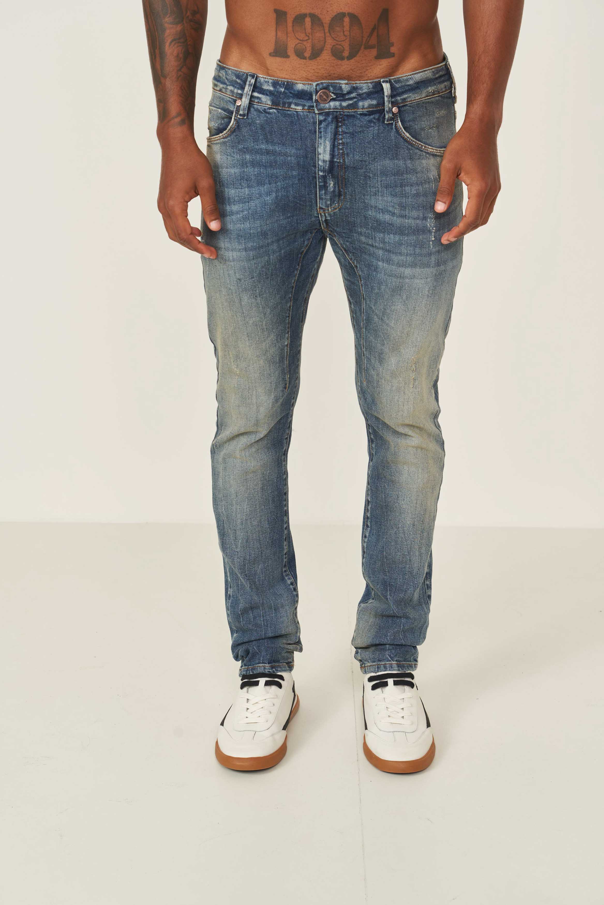 CALÇA JEANS FELIPE 42 INDIGO