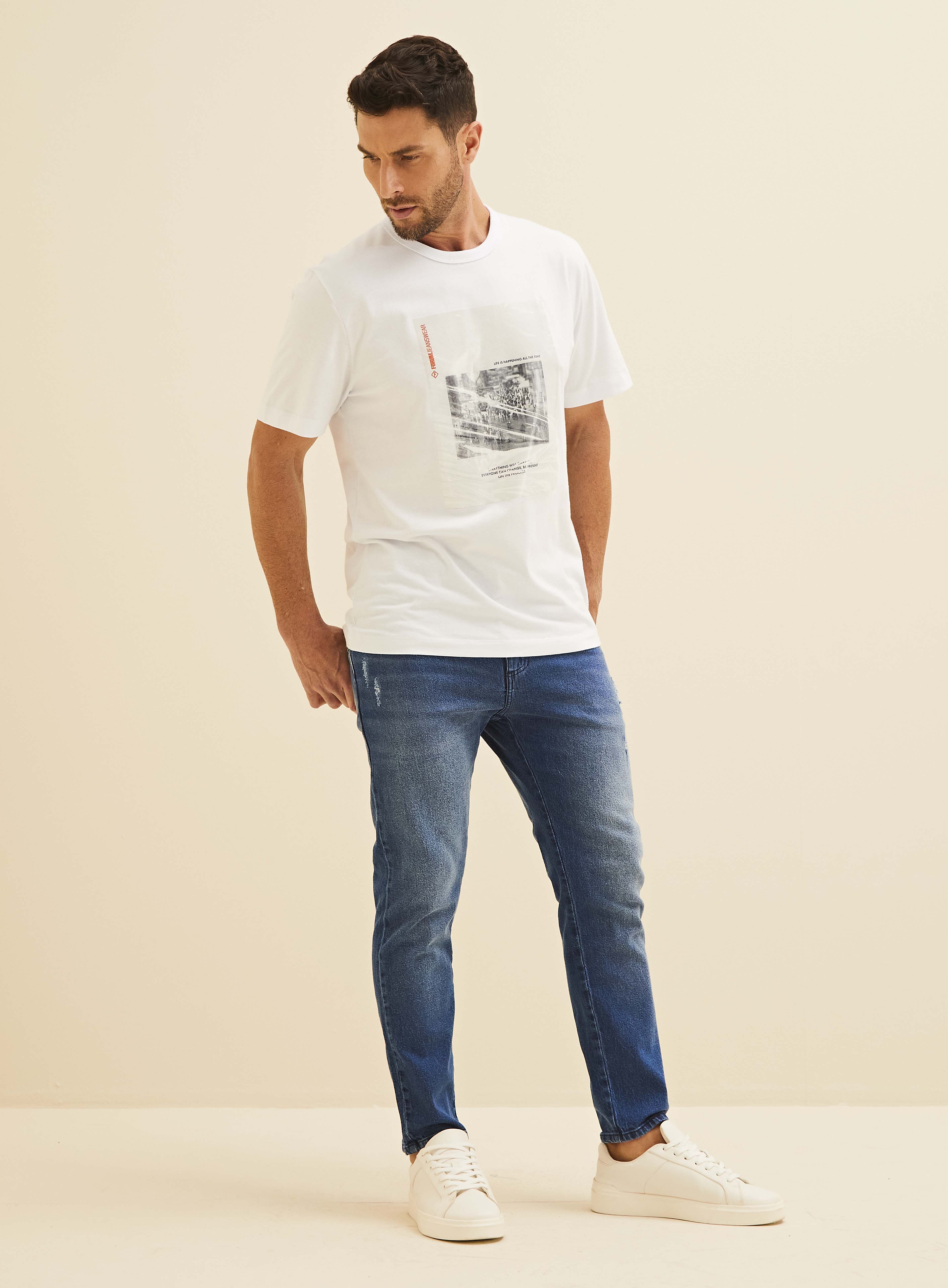 CAMISETA FORUM M BRANCO