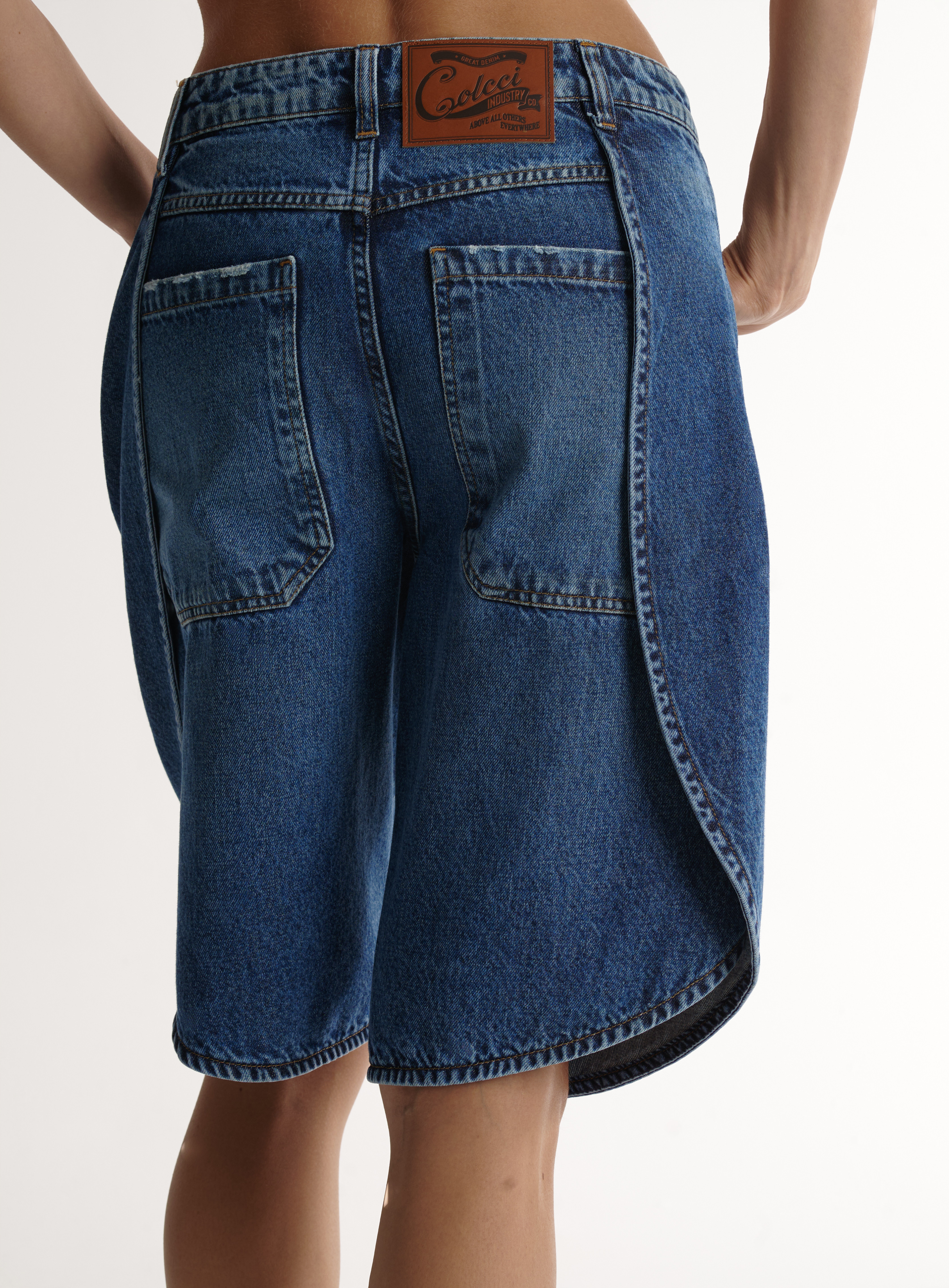 BERMUDA JEANS FASHION 36 INDIGO