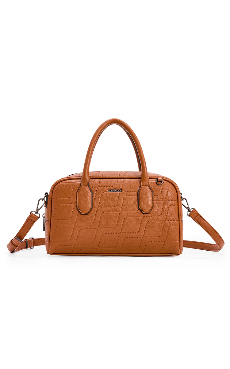BOLSA COLCCI  BOWLING CLASSIC U CARAMELO