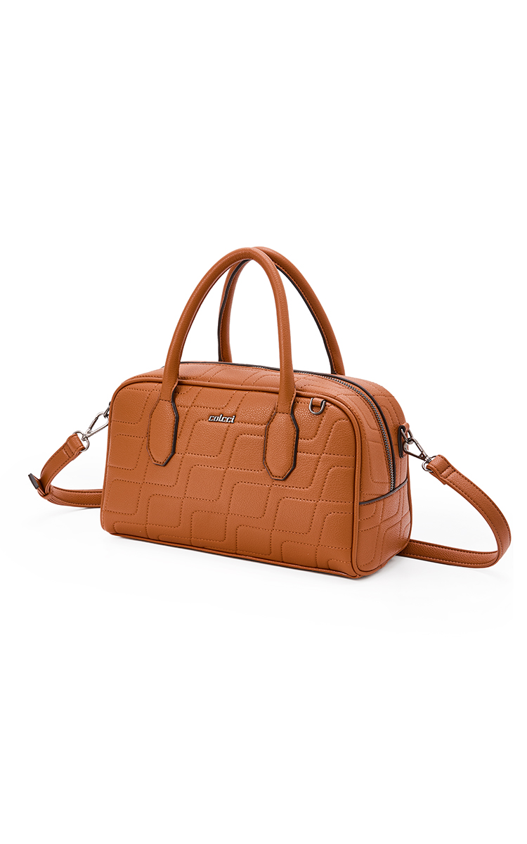 BOLSA COLCCI  BOWLING CLASSIC U CARAMELO
