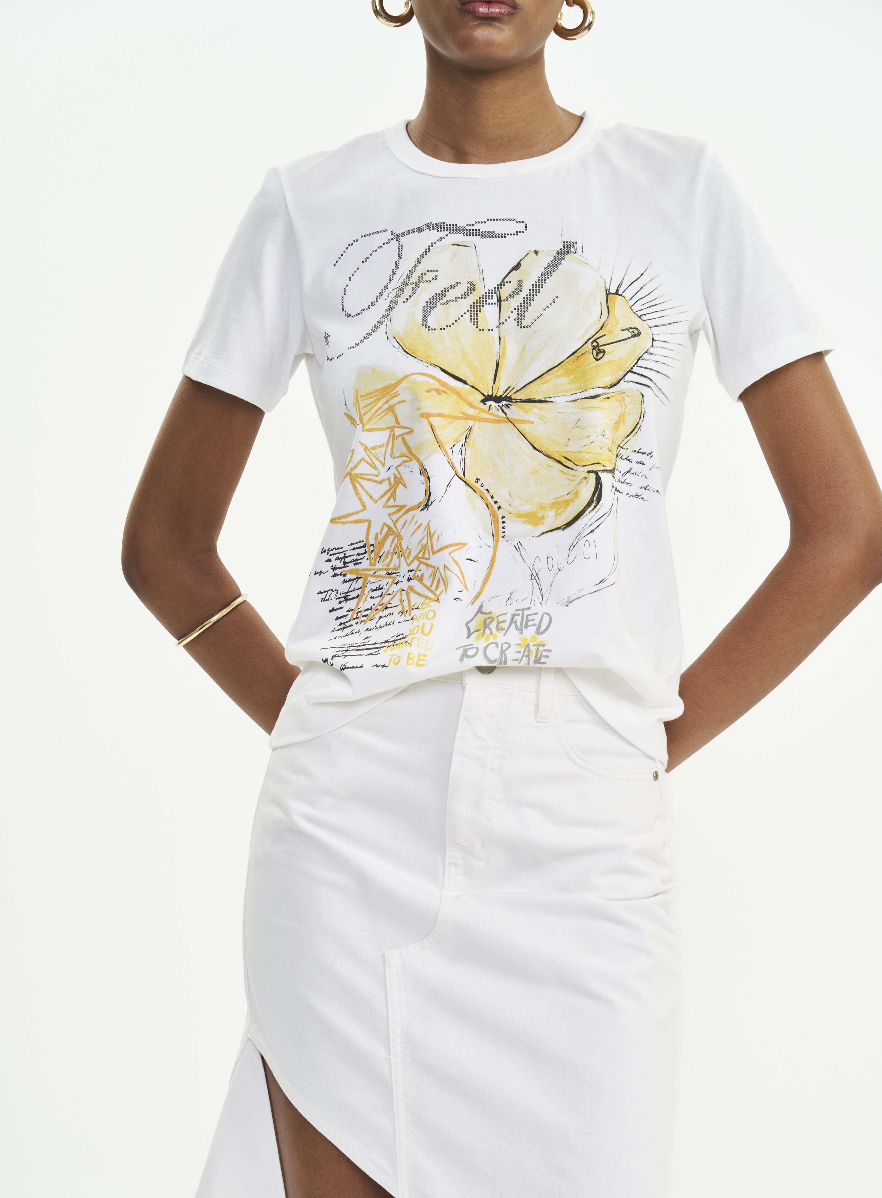CAMISETA COLCCI G OFF SHELL