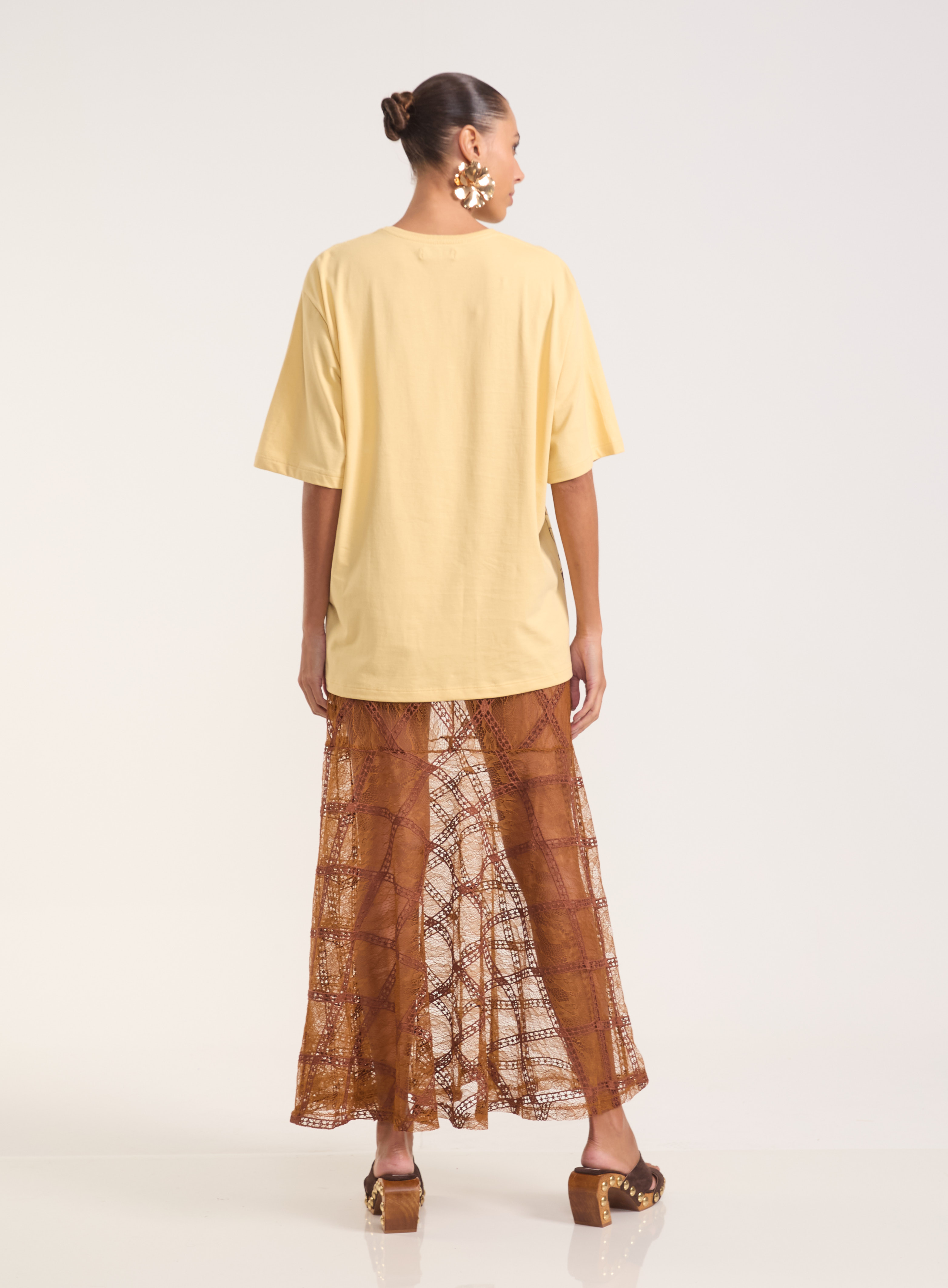 CAMISETA COLCCI M AMARELO SOLENE