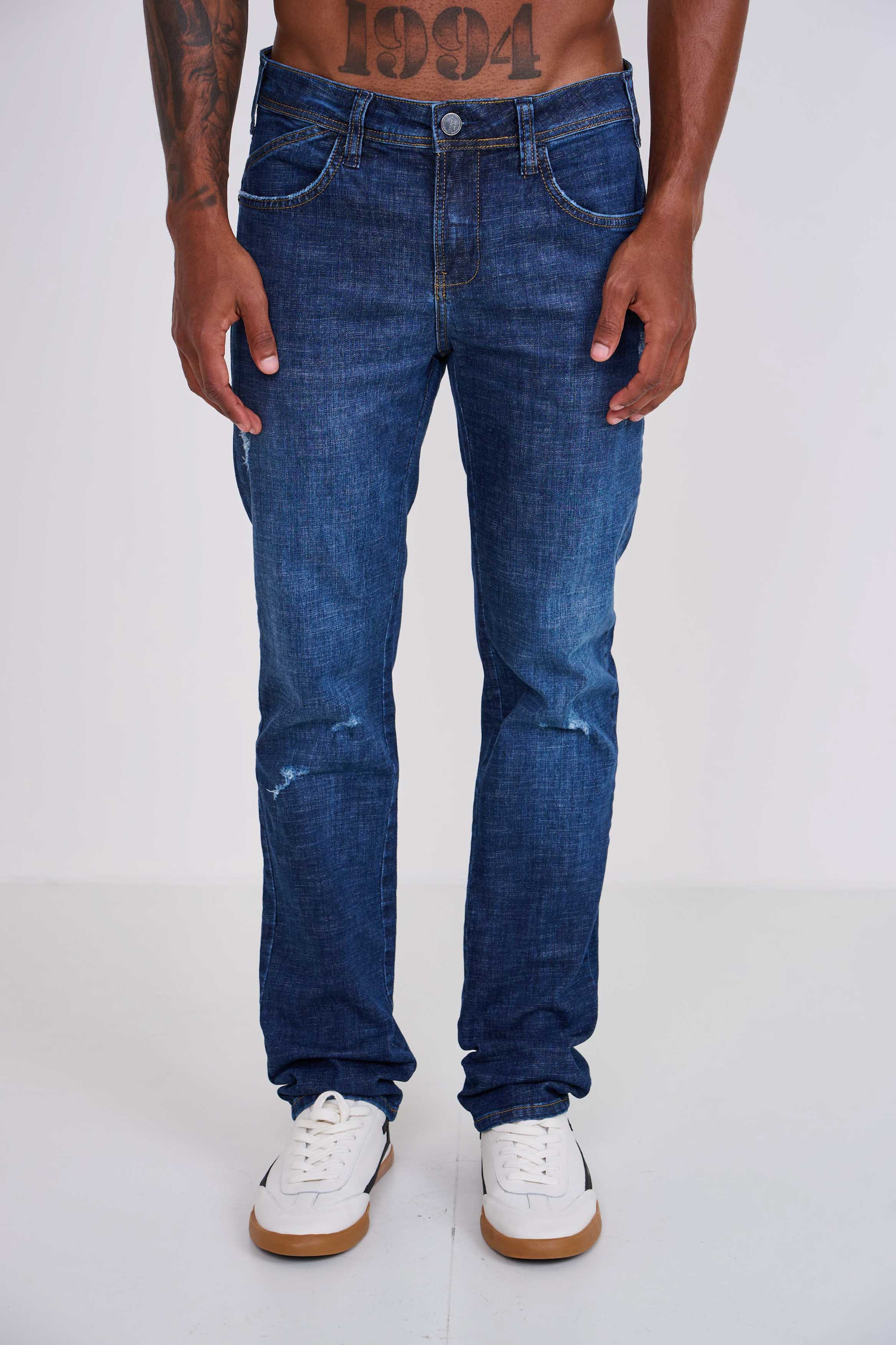 CALÇA JEANS ALEX 38 INDIGO