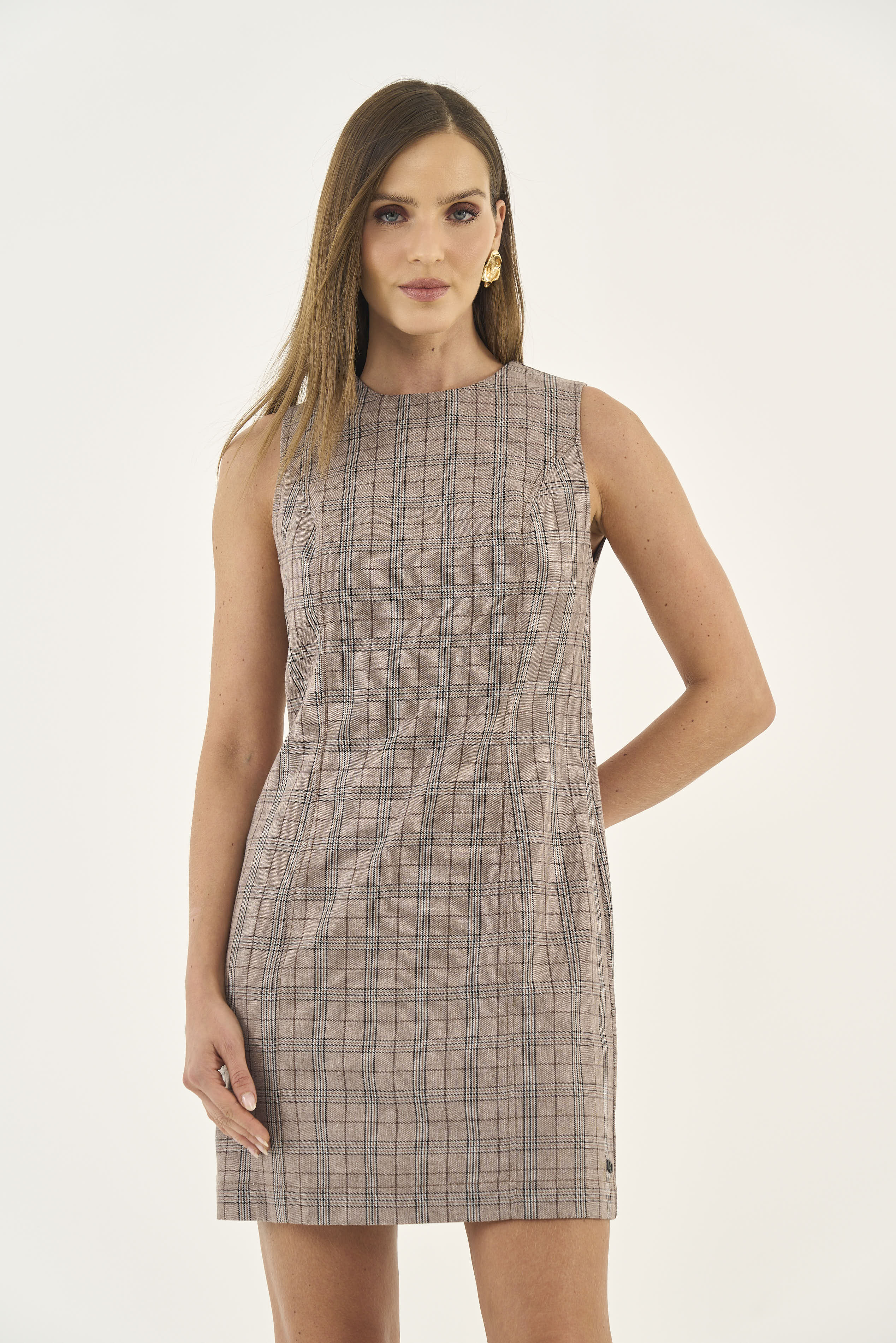 VESTIDO XADREZ PP MRR./PTO./OFF